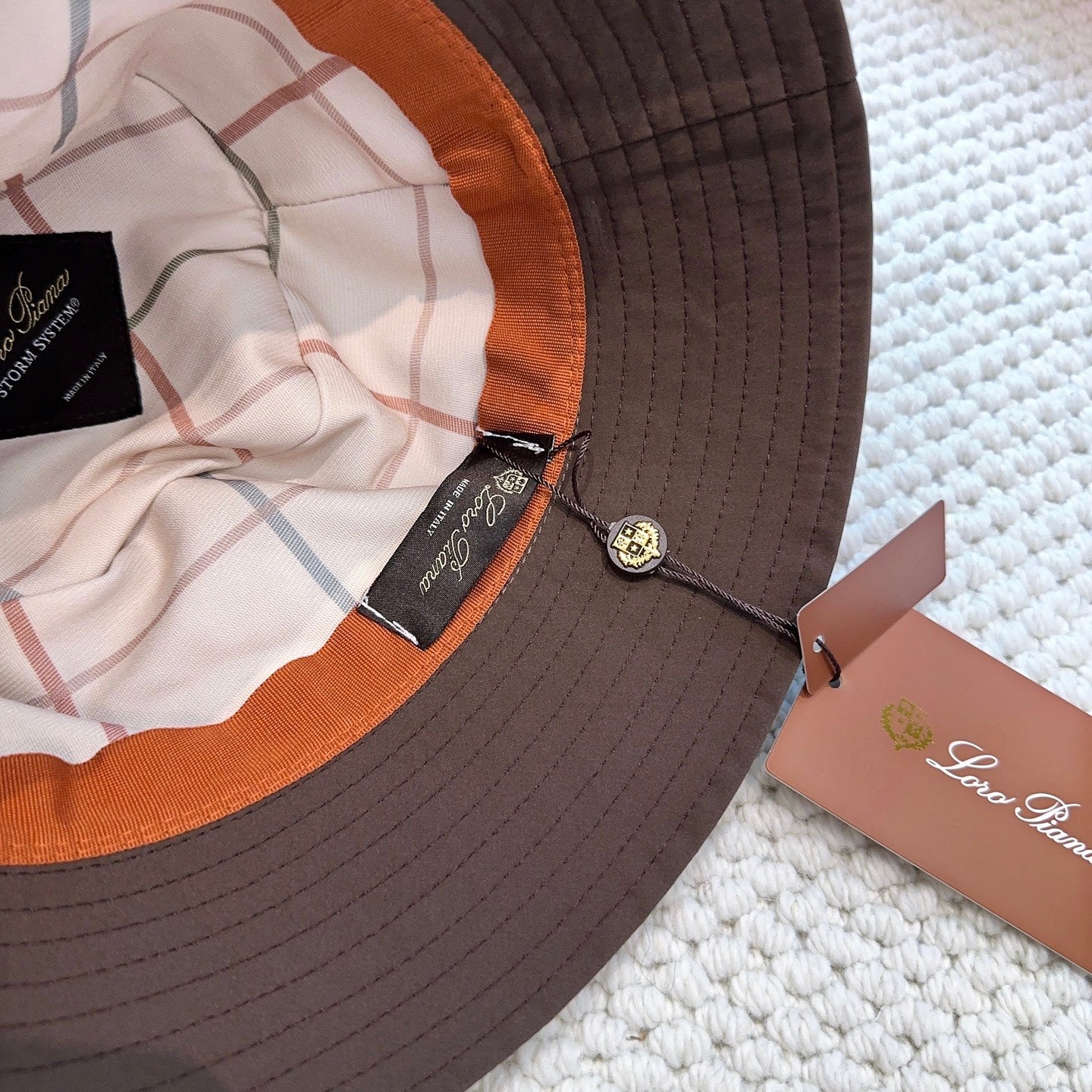 Loro Piana Unisex Bucket Hat