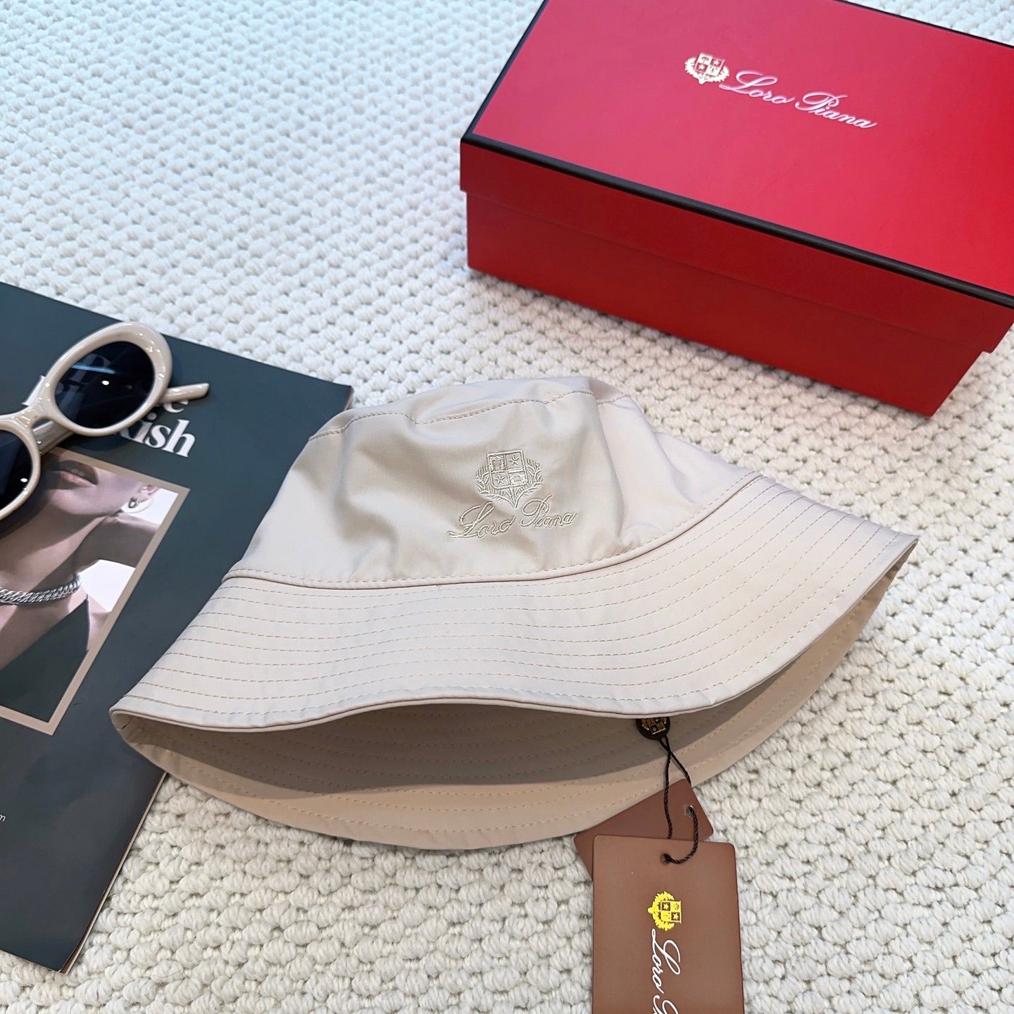 Loro Piana Unisex Bucket Hat