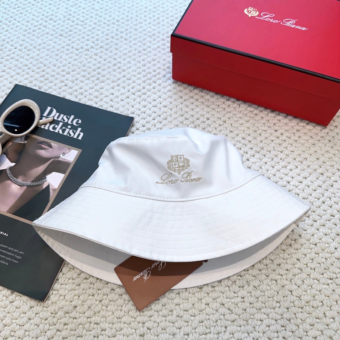 Loro Piana Unisex Bucket Hat