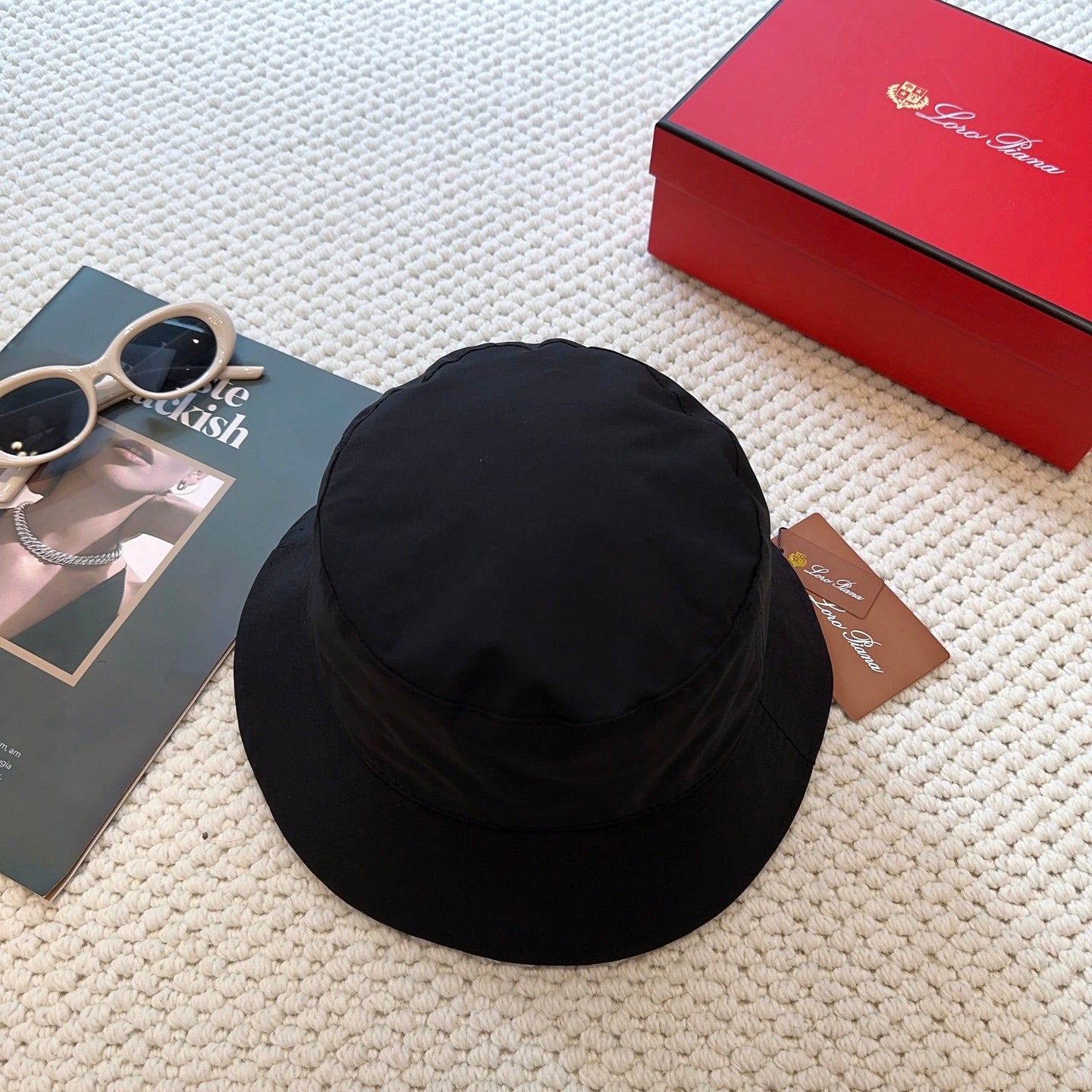 Loro Piana Unisex Bucket Hat