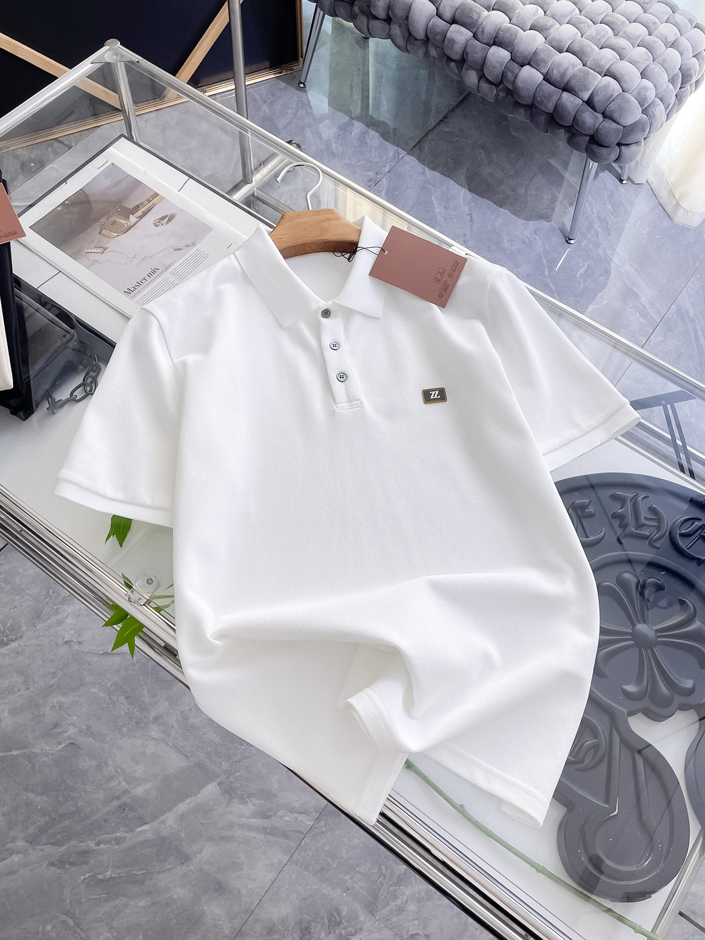 Zegna Minimalist Piqué Polo Shirt – 2026 Spring/Summer Collection