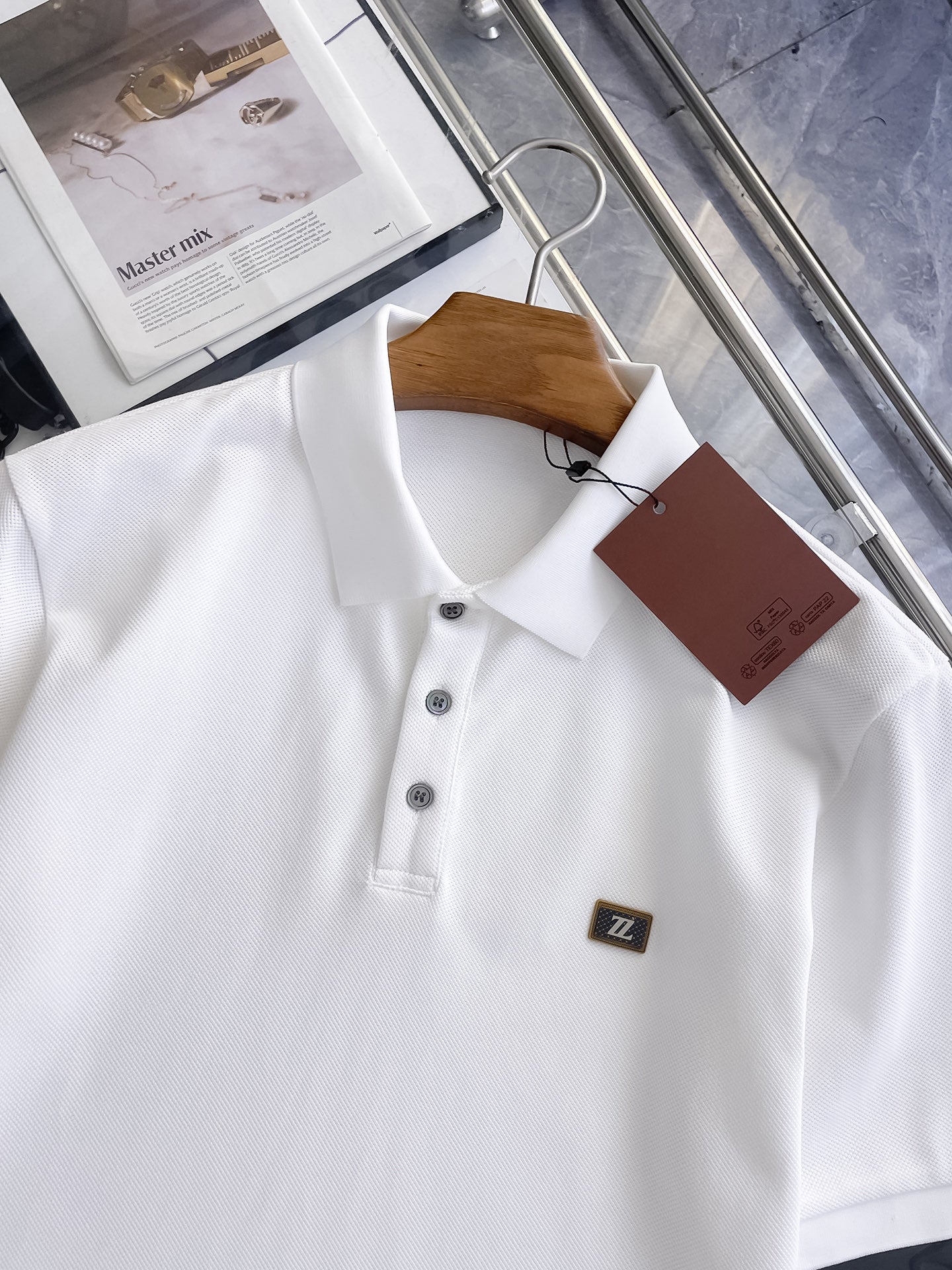 Zegna Minimalist Piqué Polo Shirt – 2026 Spring/Summer Collection