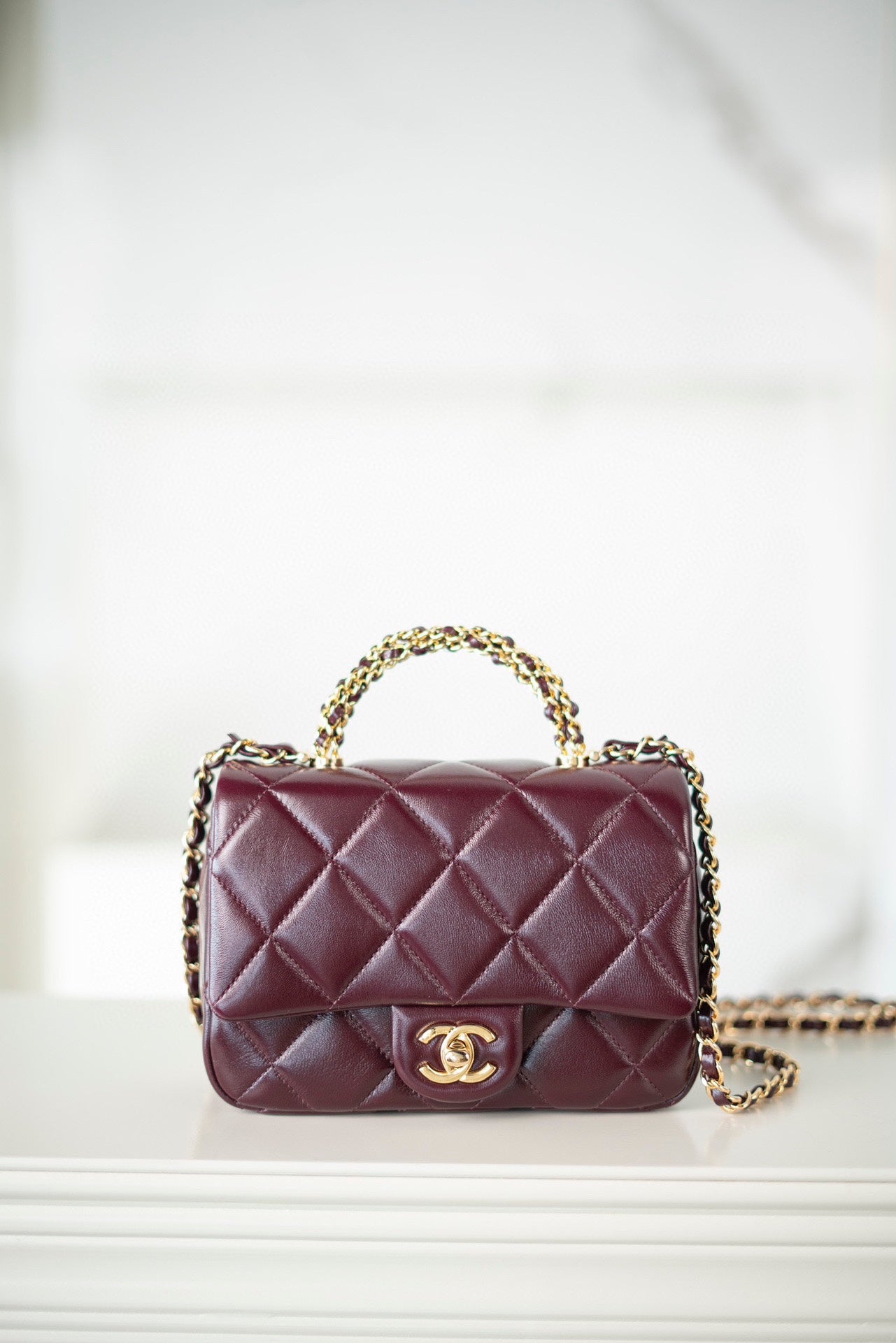 Chanel 24B Braided Handle CF Flap Bag – 24B