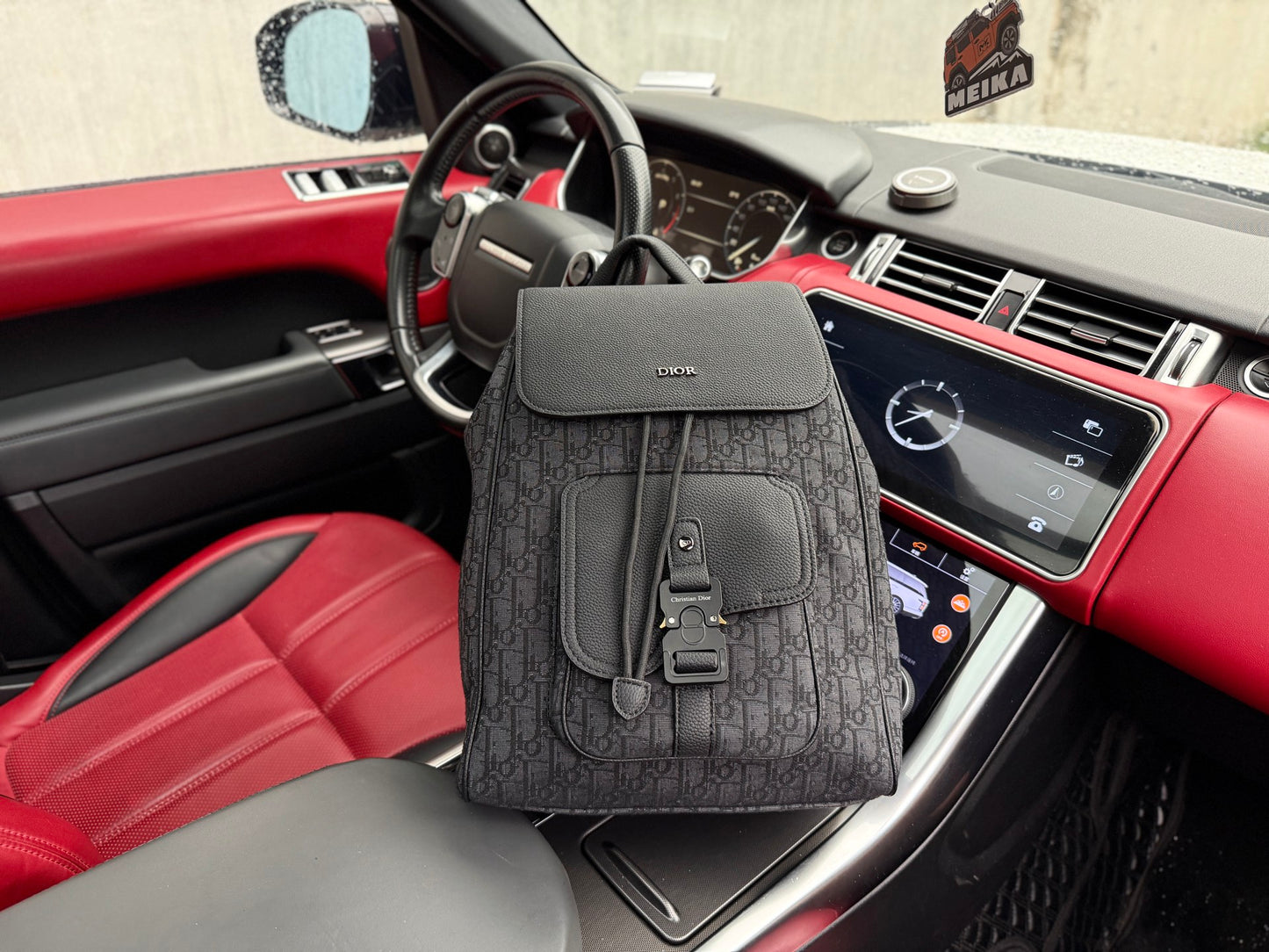 Dior Oblique Saddle Backpack