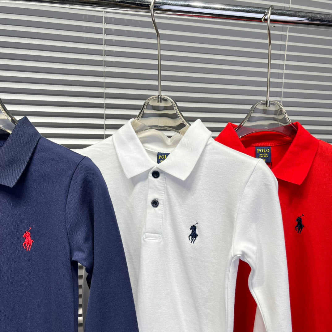 Ralph Lauren Long Sleeve Polo Shirt – Kids Collection