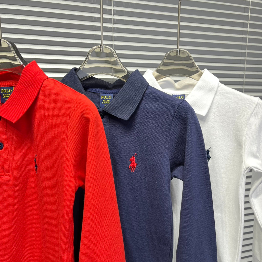 Ralph Lauren Long Sleeve Polo Shirt – Kids Collection
