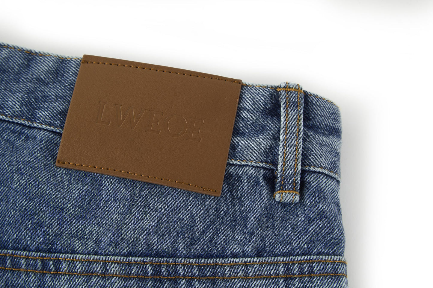 Loewe Anagram Embroidered Denim Jeans
