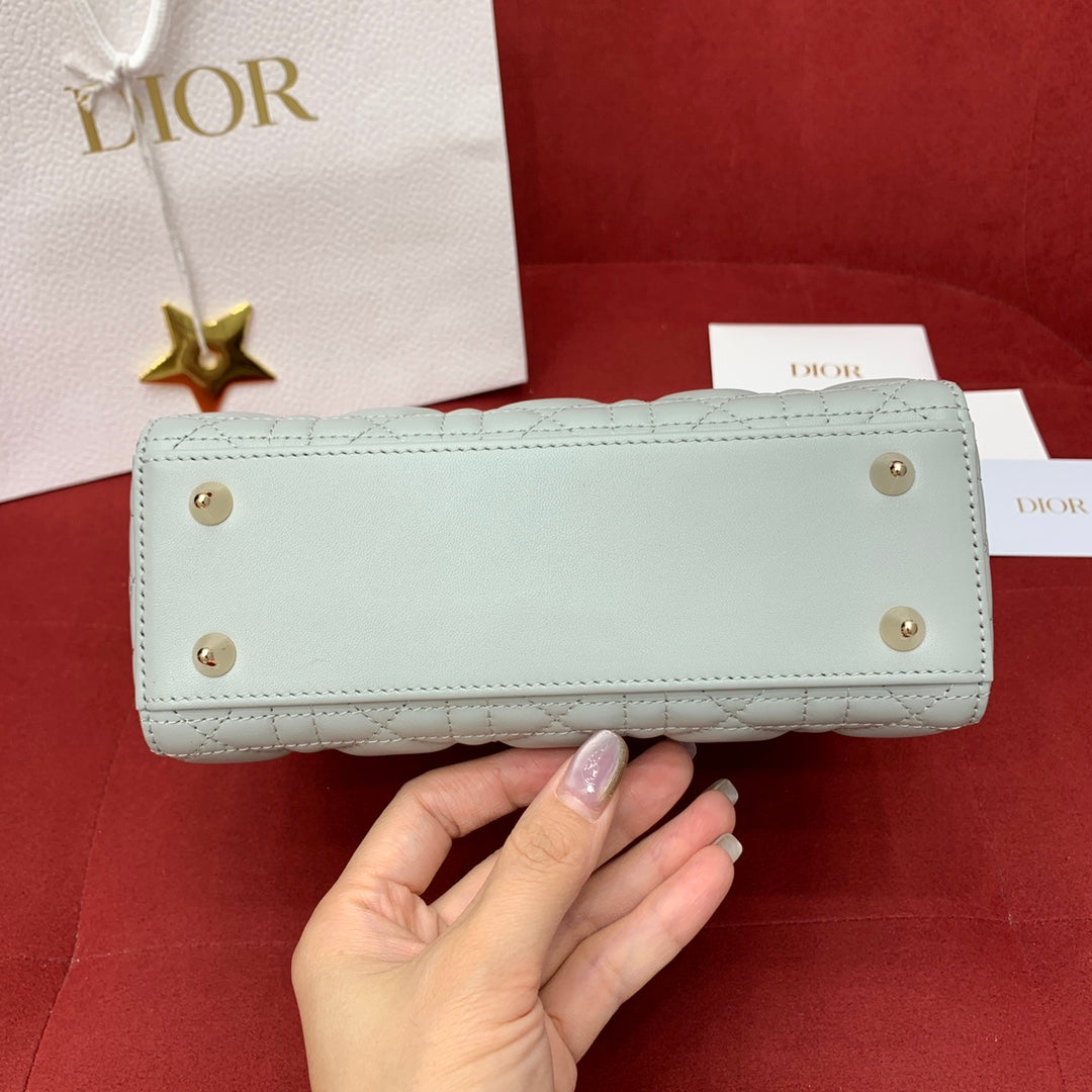 Dior Lady Dior Cannage Shoulder Bag