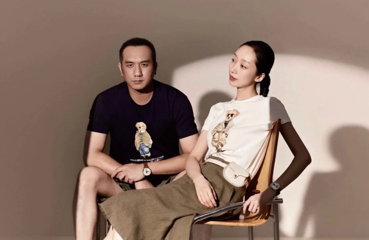Ralph Lauren Classic Jacket Bear Print Crewneck T-Shirt