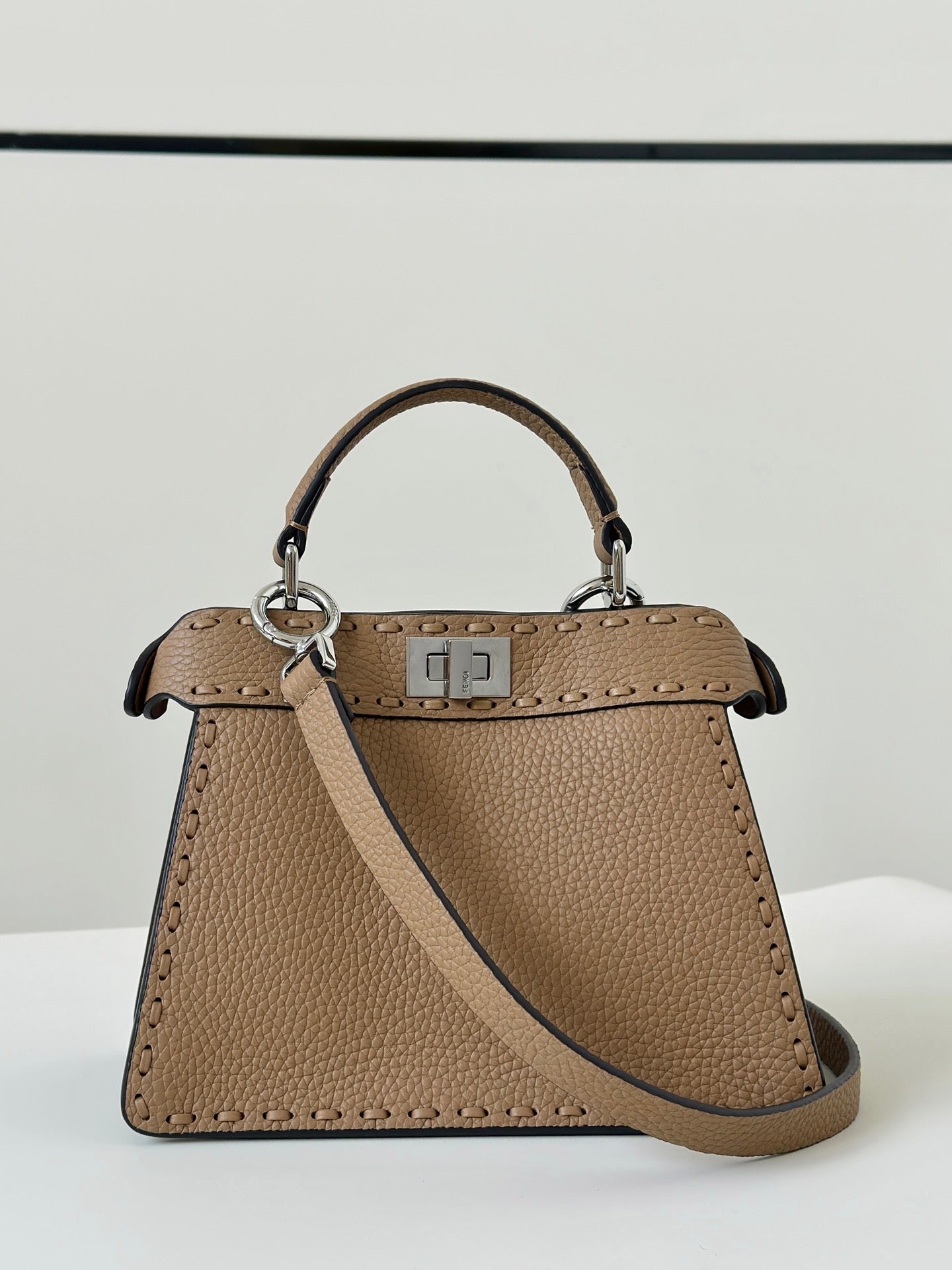Fendi Peekaboo I See You Petite Satchel