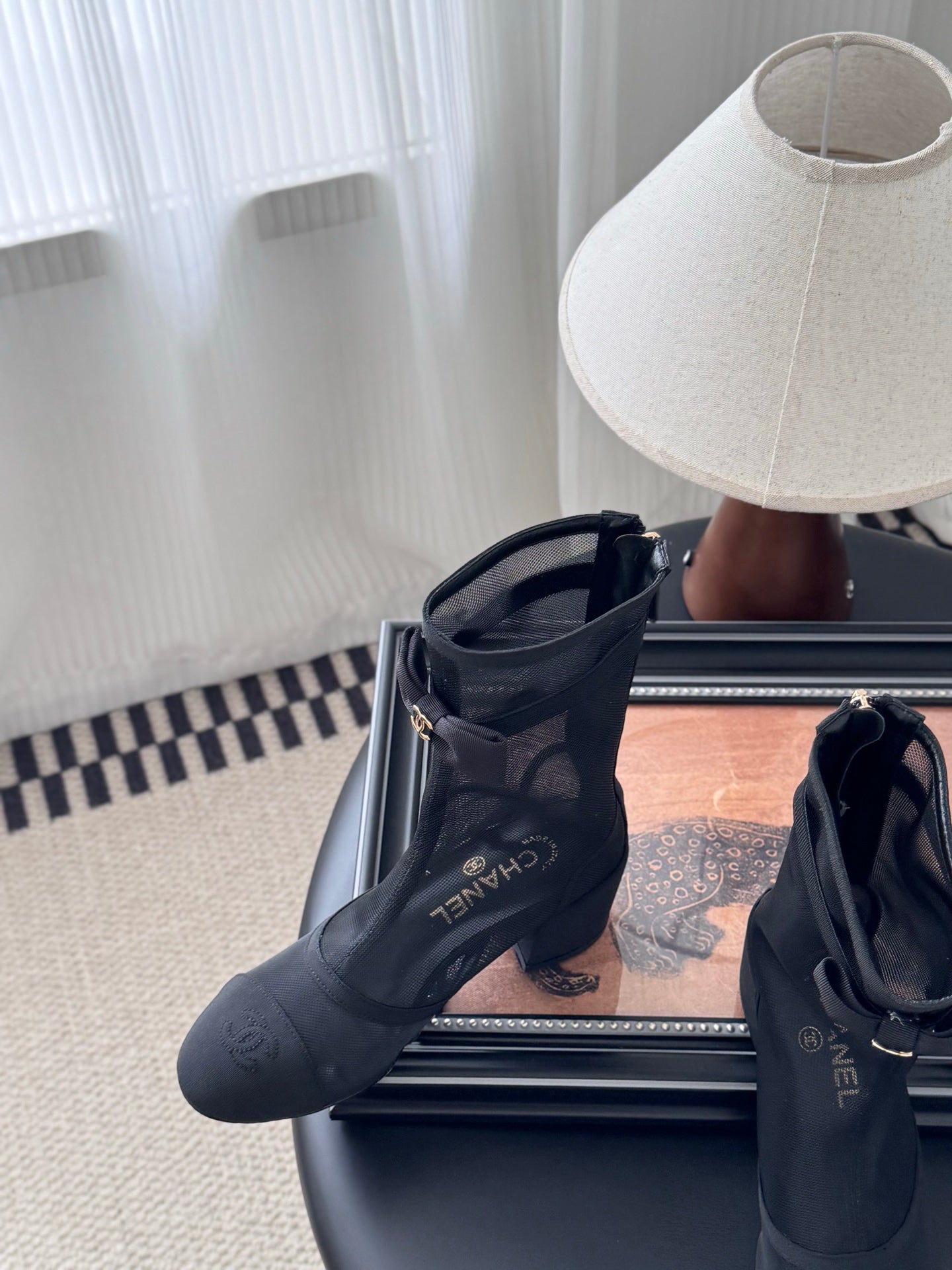 Chanel Mesh Ankle Boots – 25K Collection