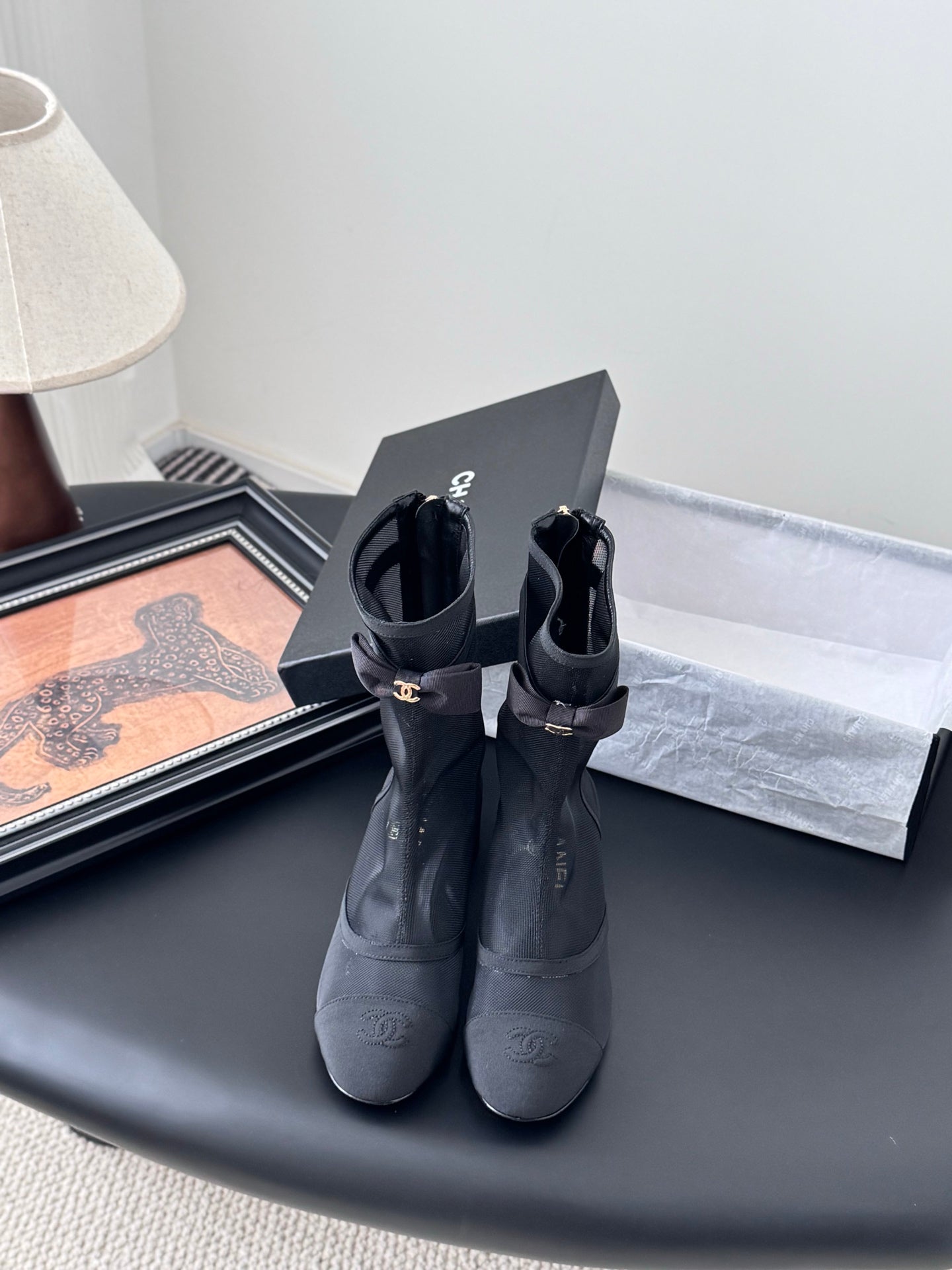 Chanel Mesh Ankle Boots – 25K Collection