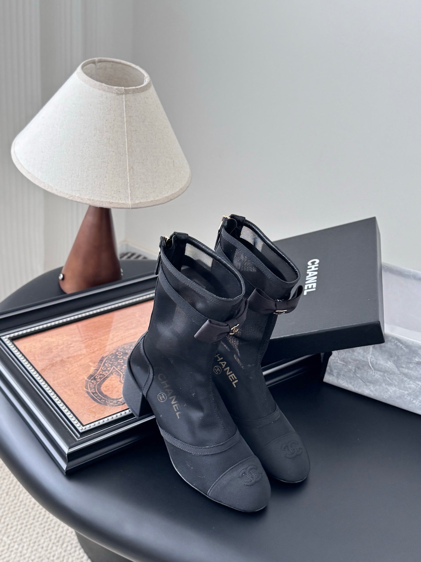 Chanel Mesh Ankle Boots – 25K Collection