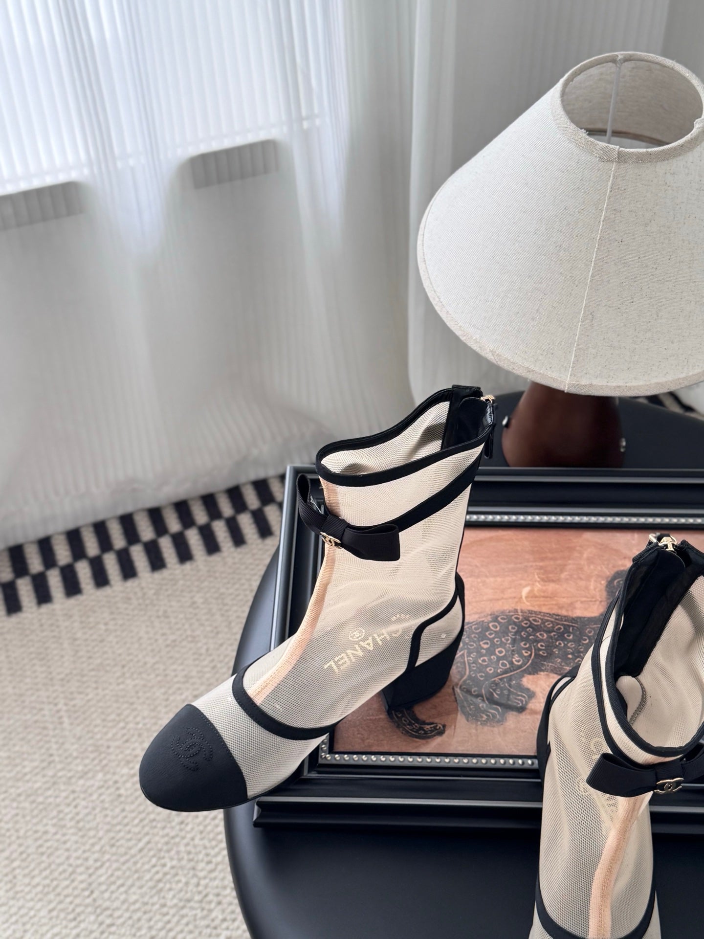 Chanel Mesh Ankle Boots – 25K Collection