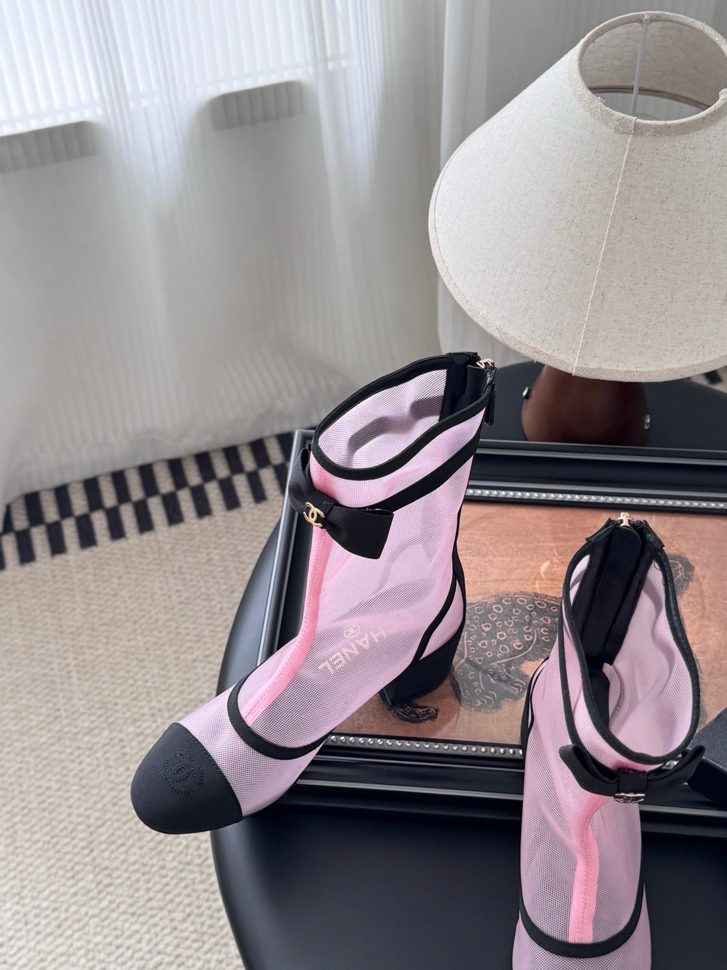 Chanel Mesh Ankle Boots – 25K Collection