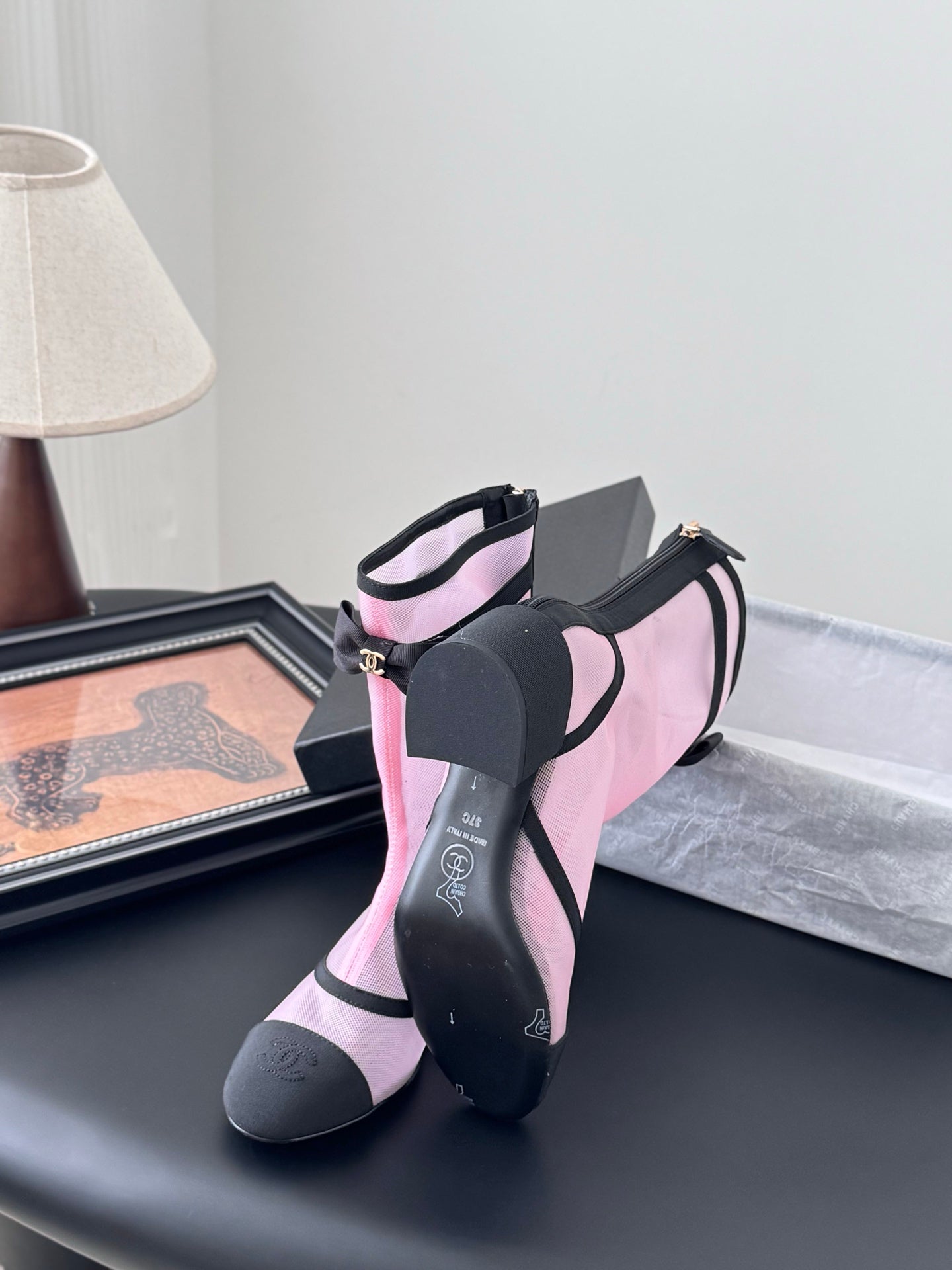Chanel Mesh Ankle Boots – 25K Collection