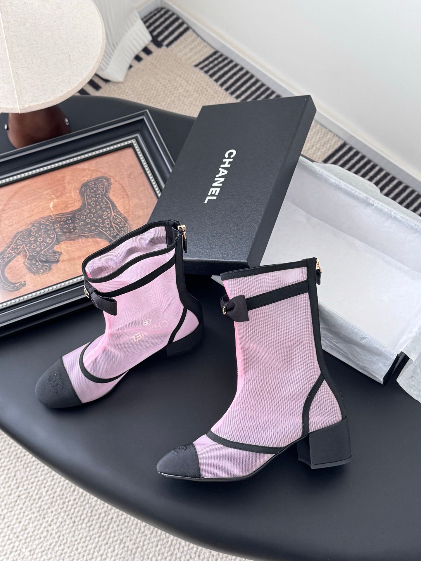 Chanel Mesh Ankle Boots – 25K Collection