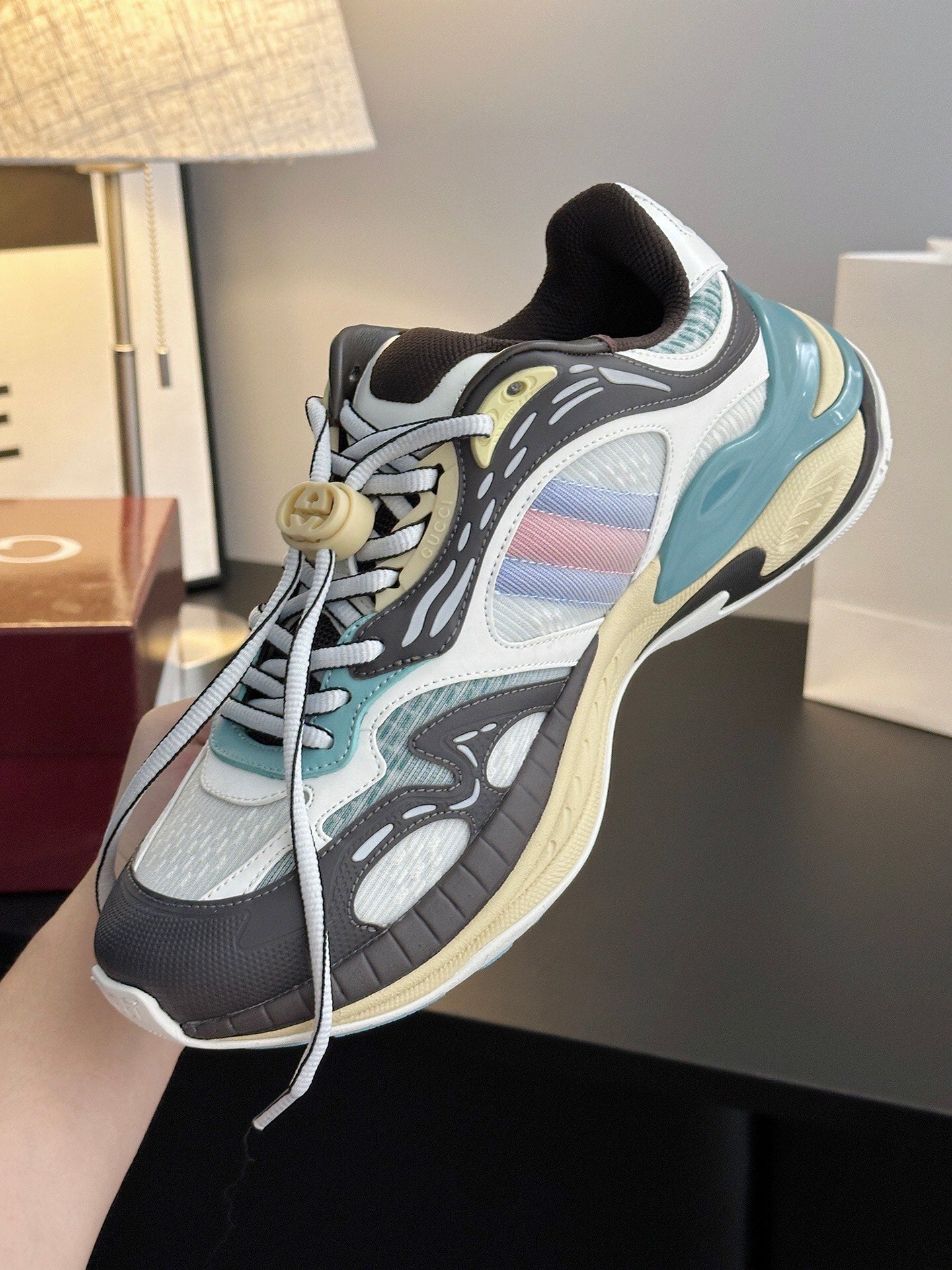 Gucci 2.0 Time-Space Blended Running Shoes