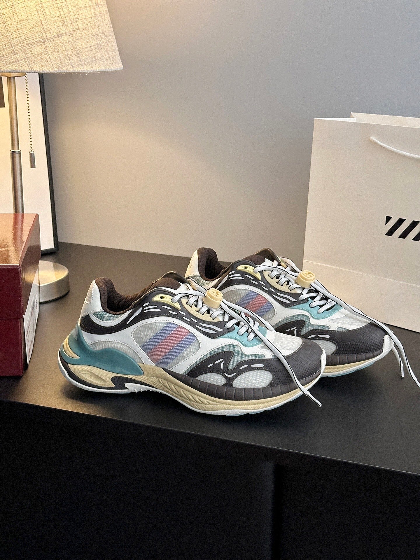 Gucci 2.0 Time-Space Blended Running Shoes