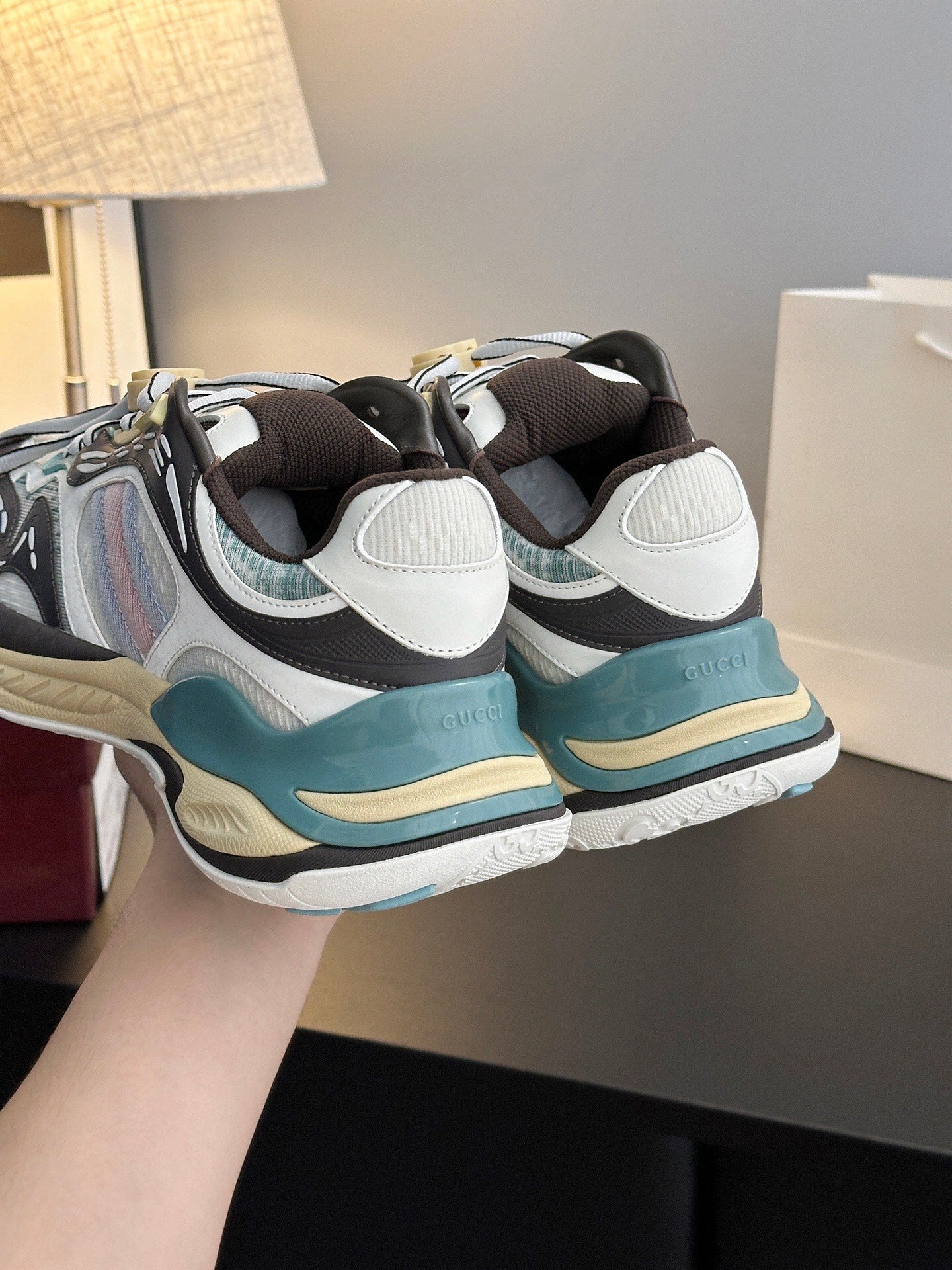 Gucci 2.0 Time-Space Blended Running Shoes