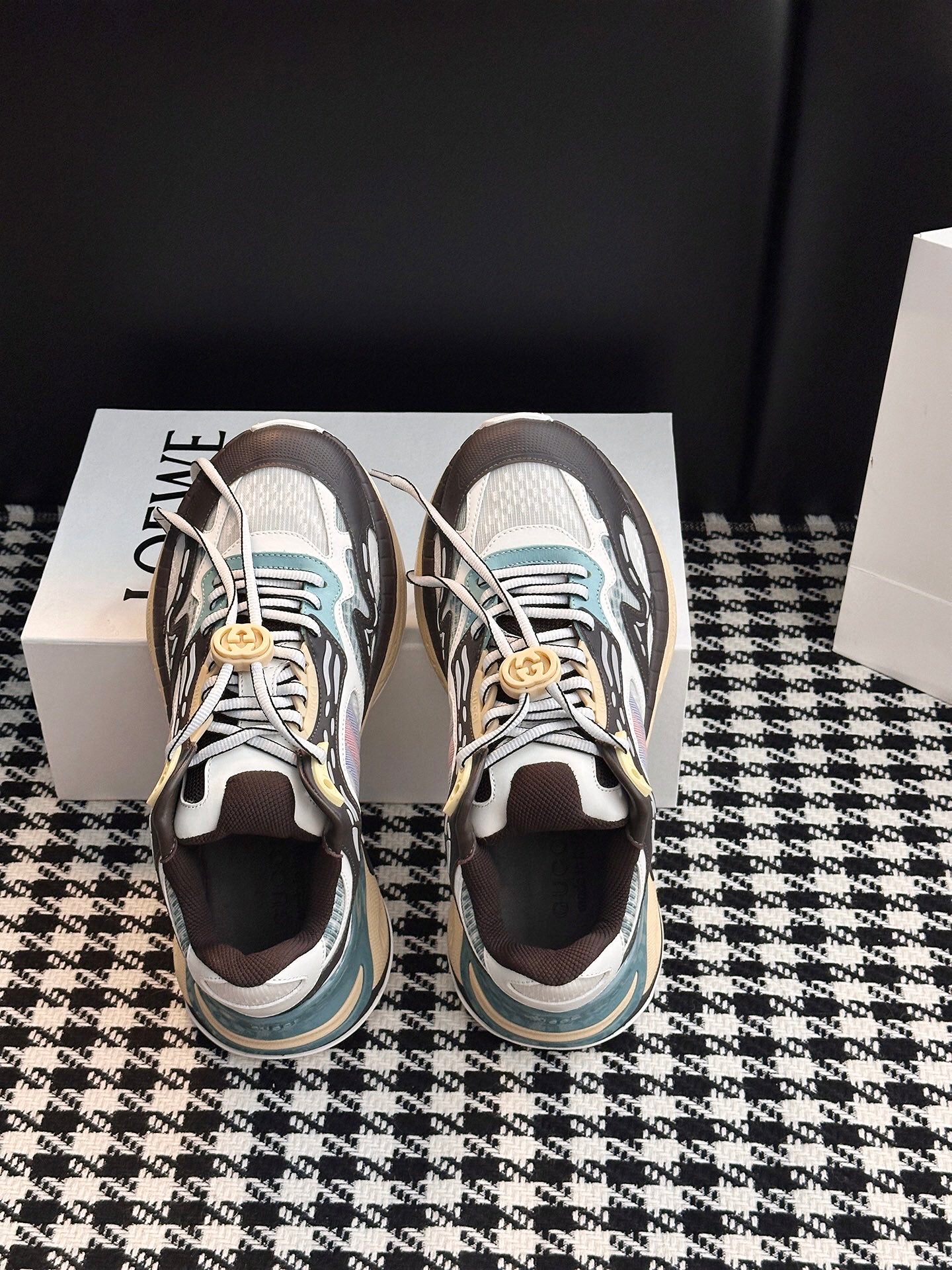 Gucci 2.0 Time-Space Blended Running Shoes