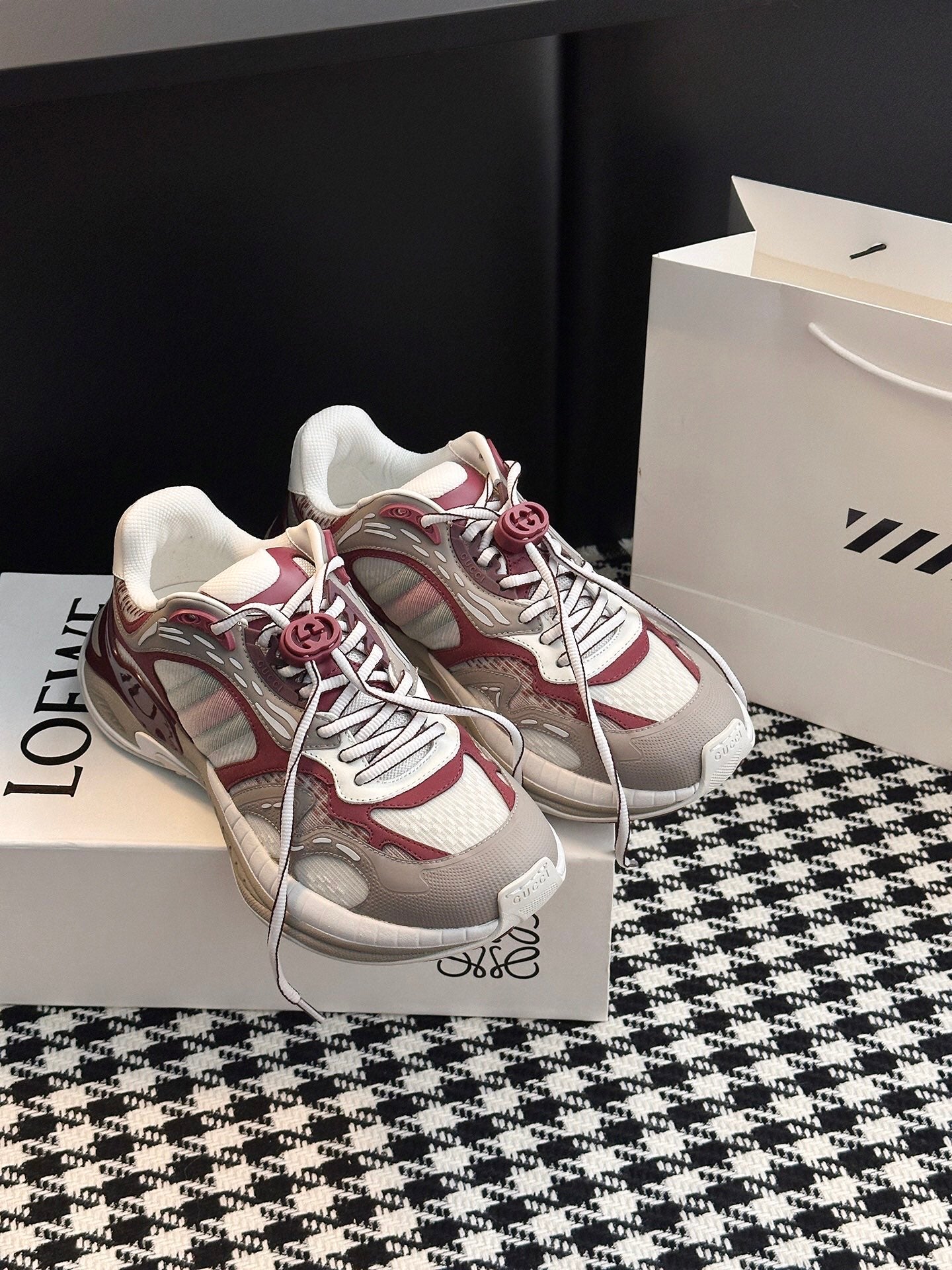 Gucci 2.0 Time-Space Blended Running Shoes