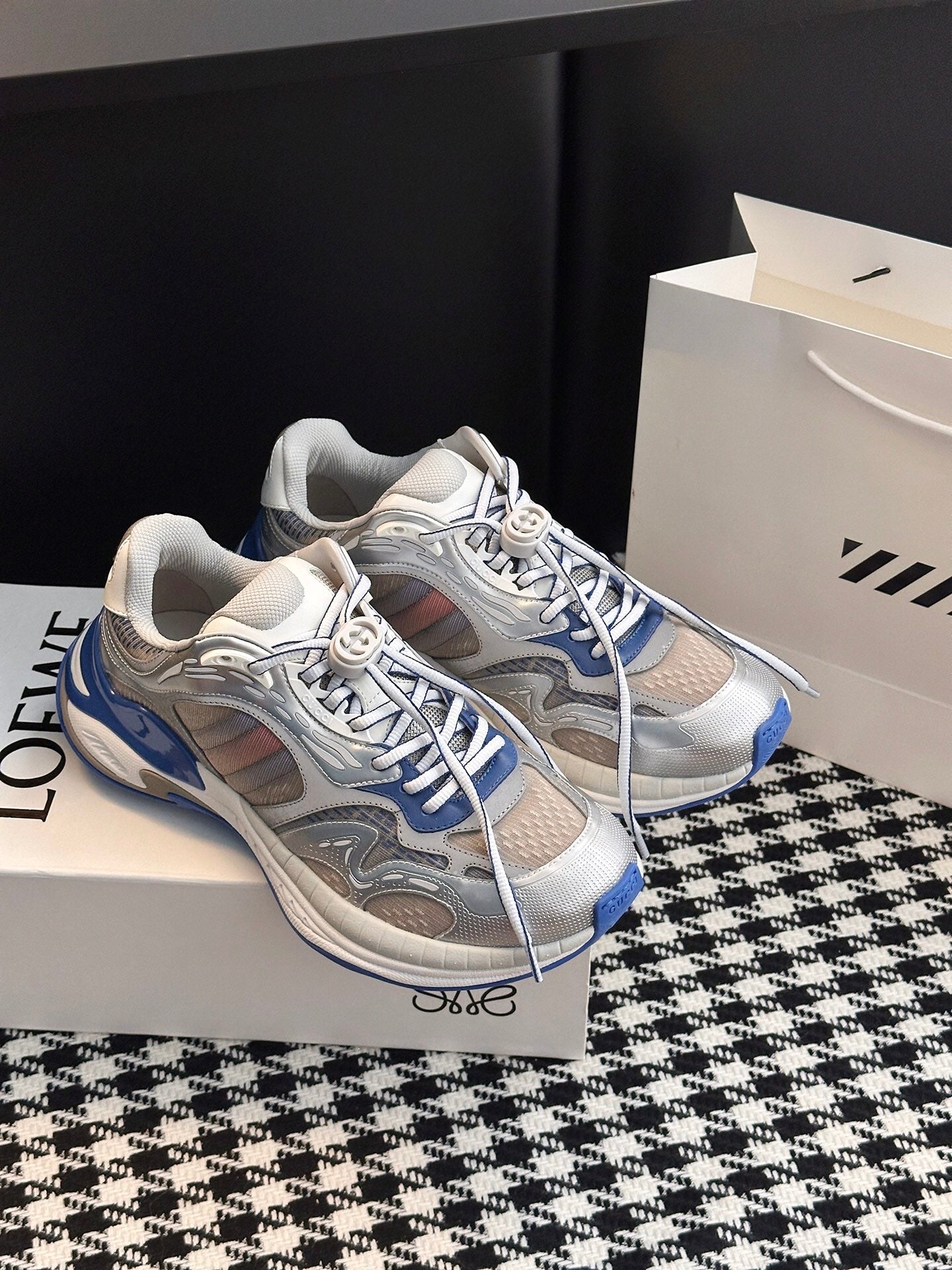Gucci 2.0 Time-Space Blended Running Shoes