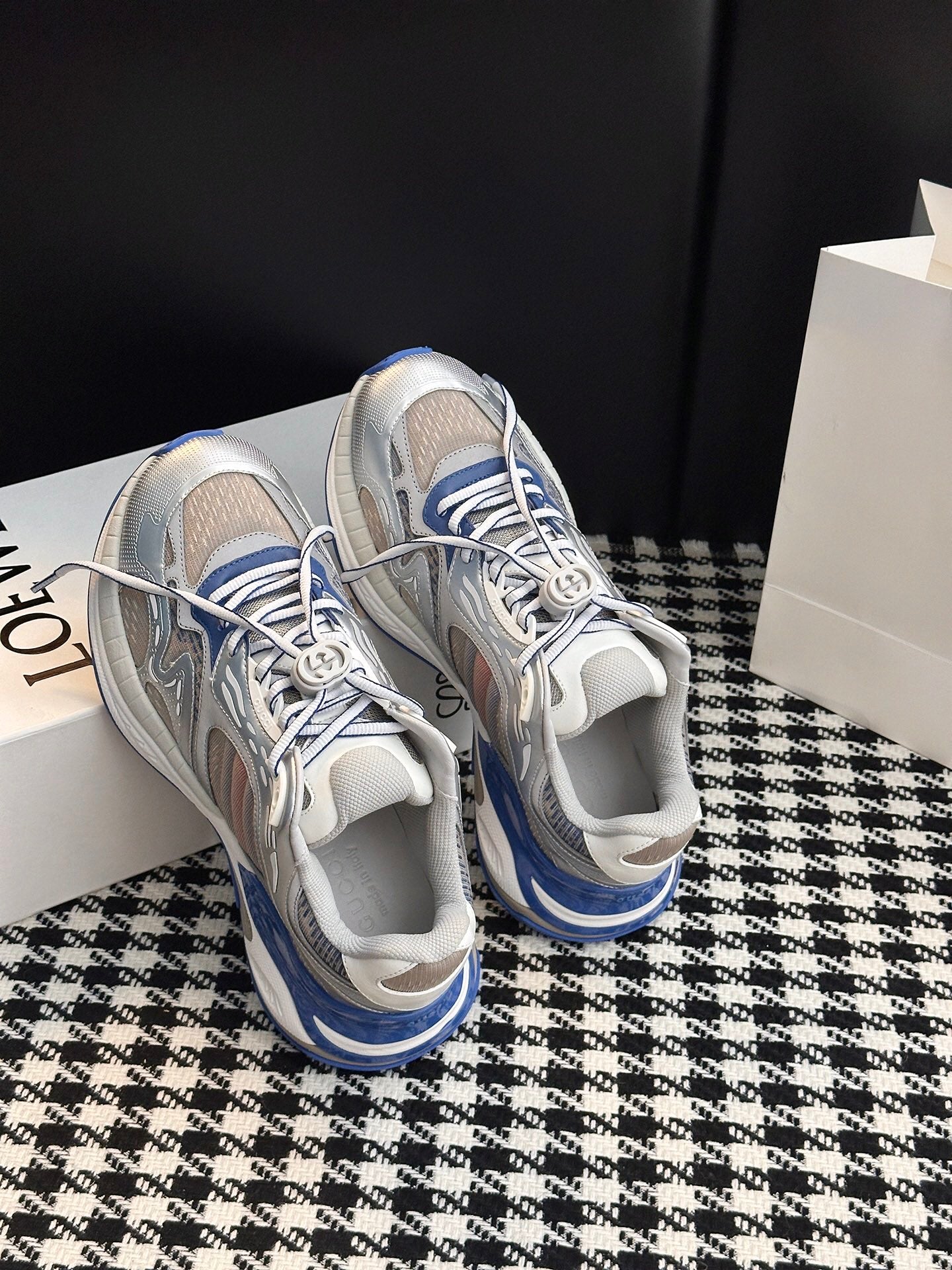 Gucci 2.0 Time-Space Blended Running Shoes