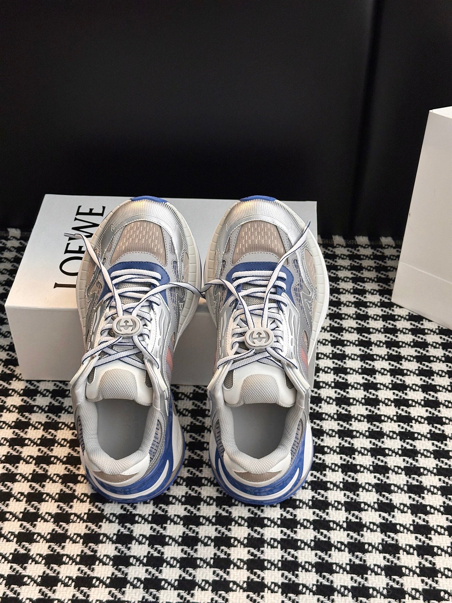 Gucci 2.0 Time-Space Blended Running Shoes