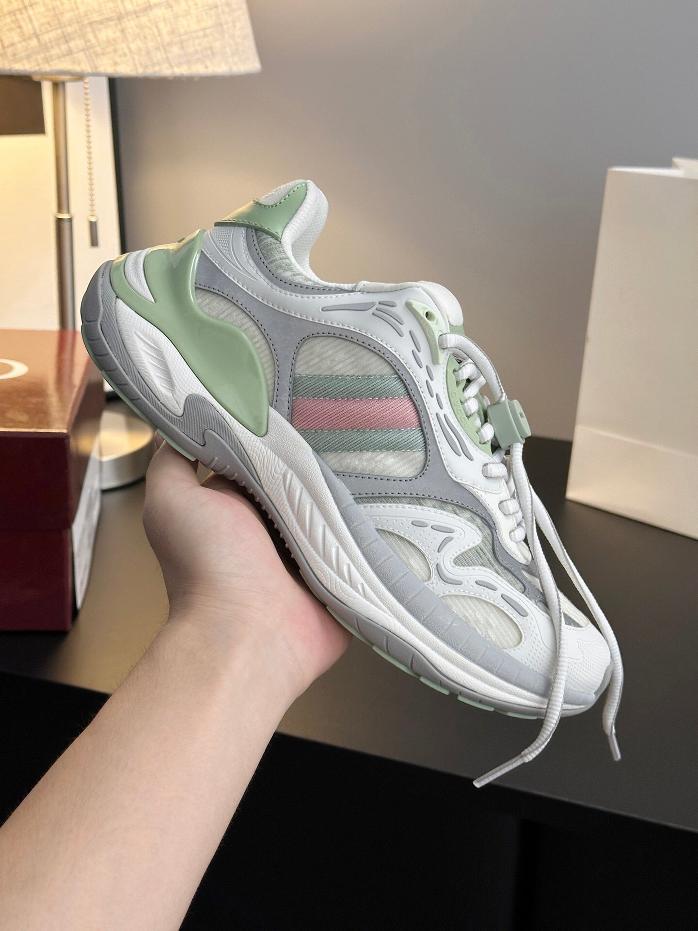 Gucci 2.0 Time-Space Blended Running Shoes