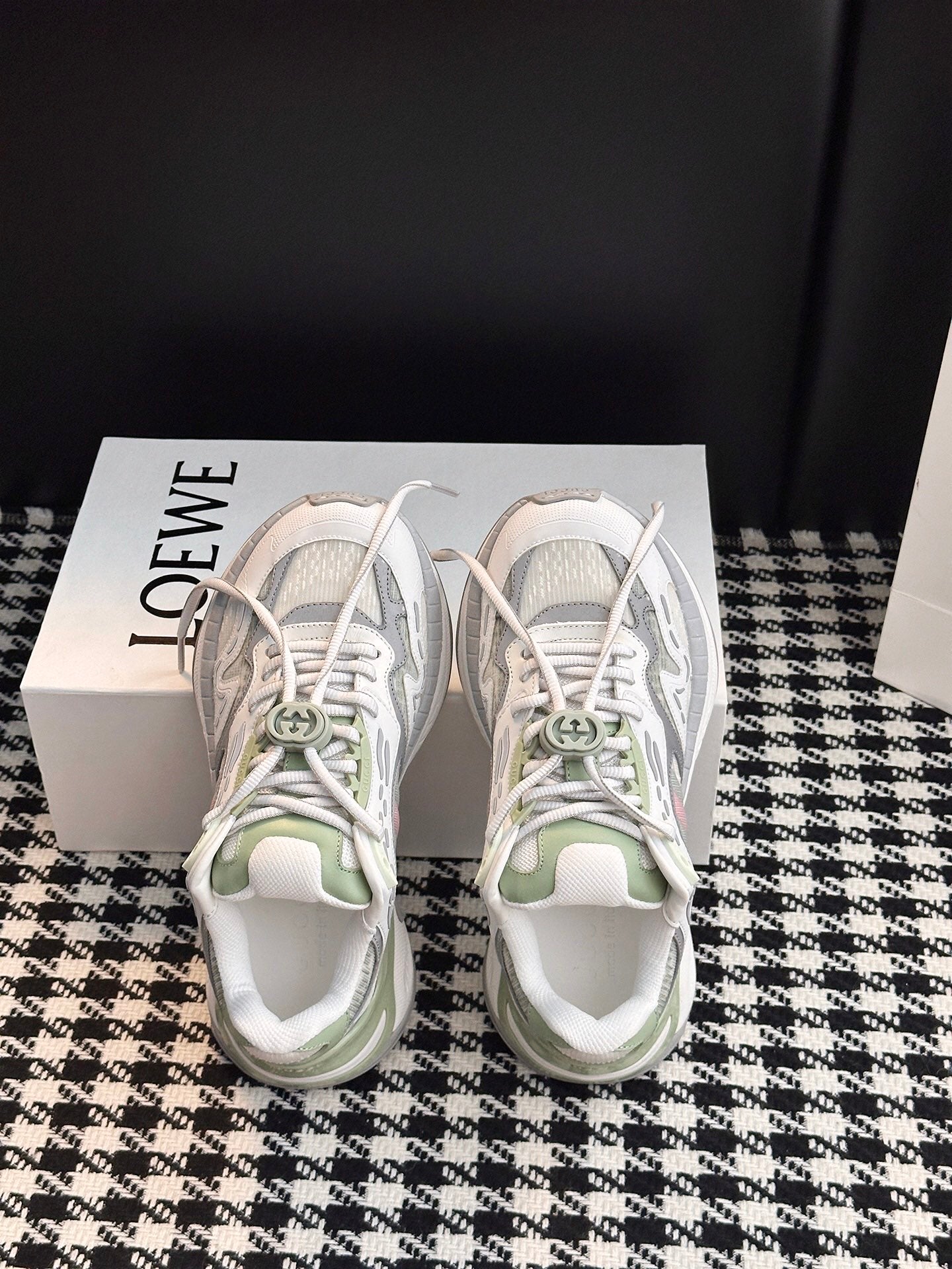 Gucci 2.0 Time-Space Blended Running Shoes