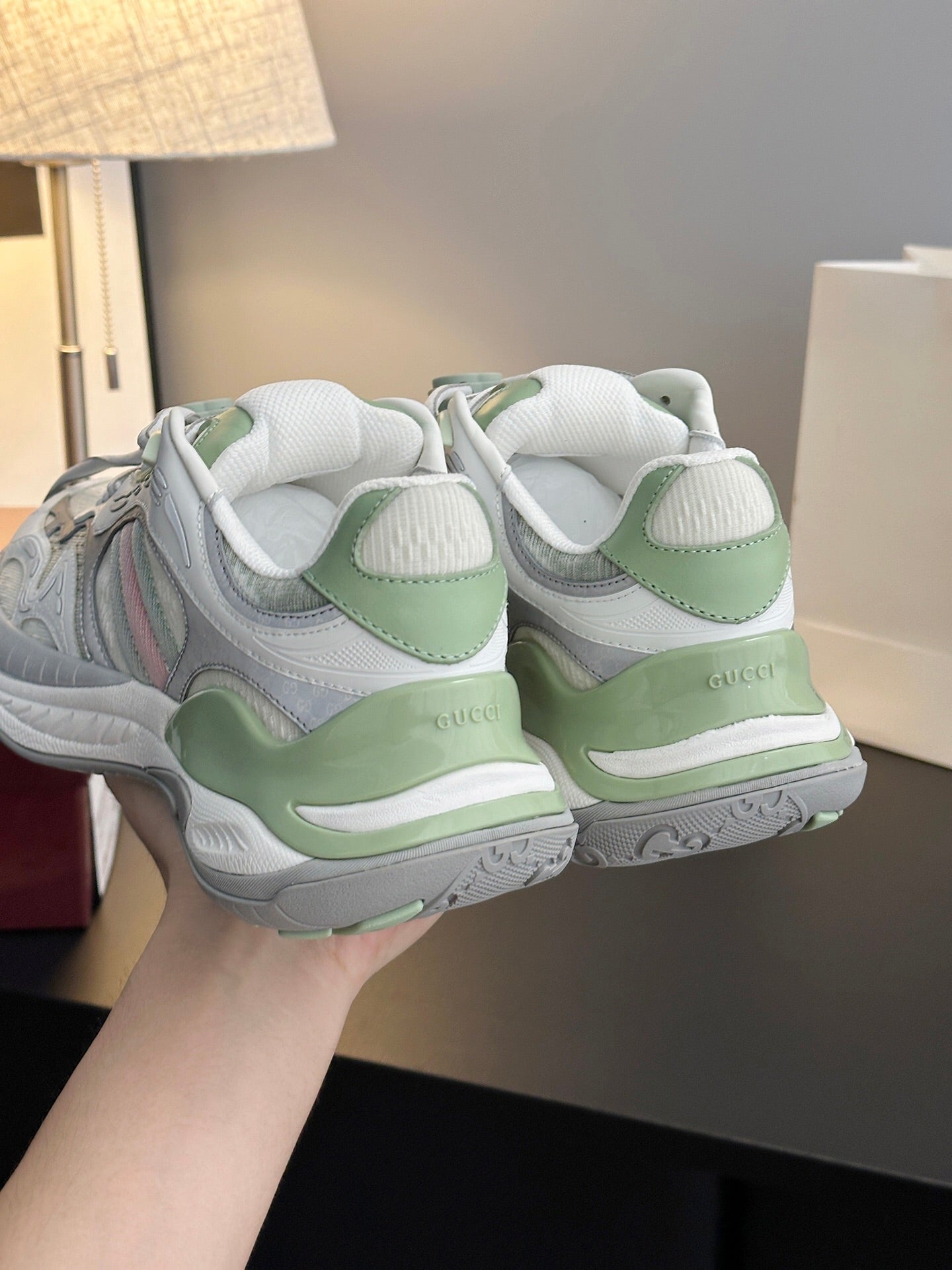 Gucci 2.0 Time-Space Blended Running Shoes