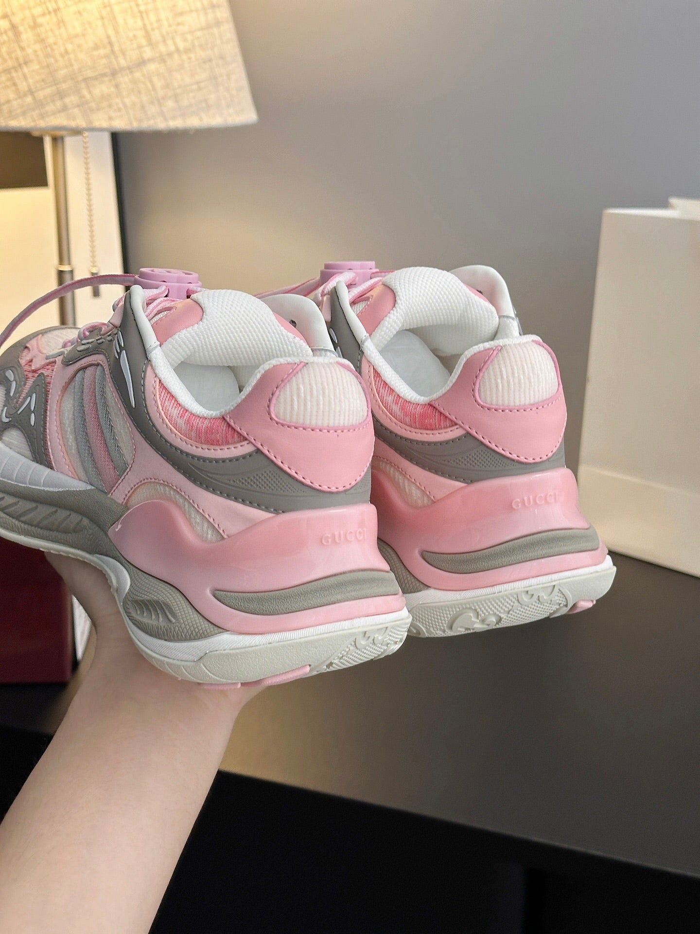 Gucci 2.0 Time-Space Blended Running Shoes