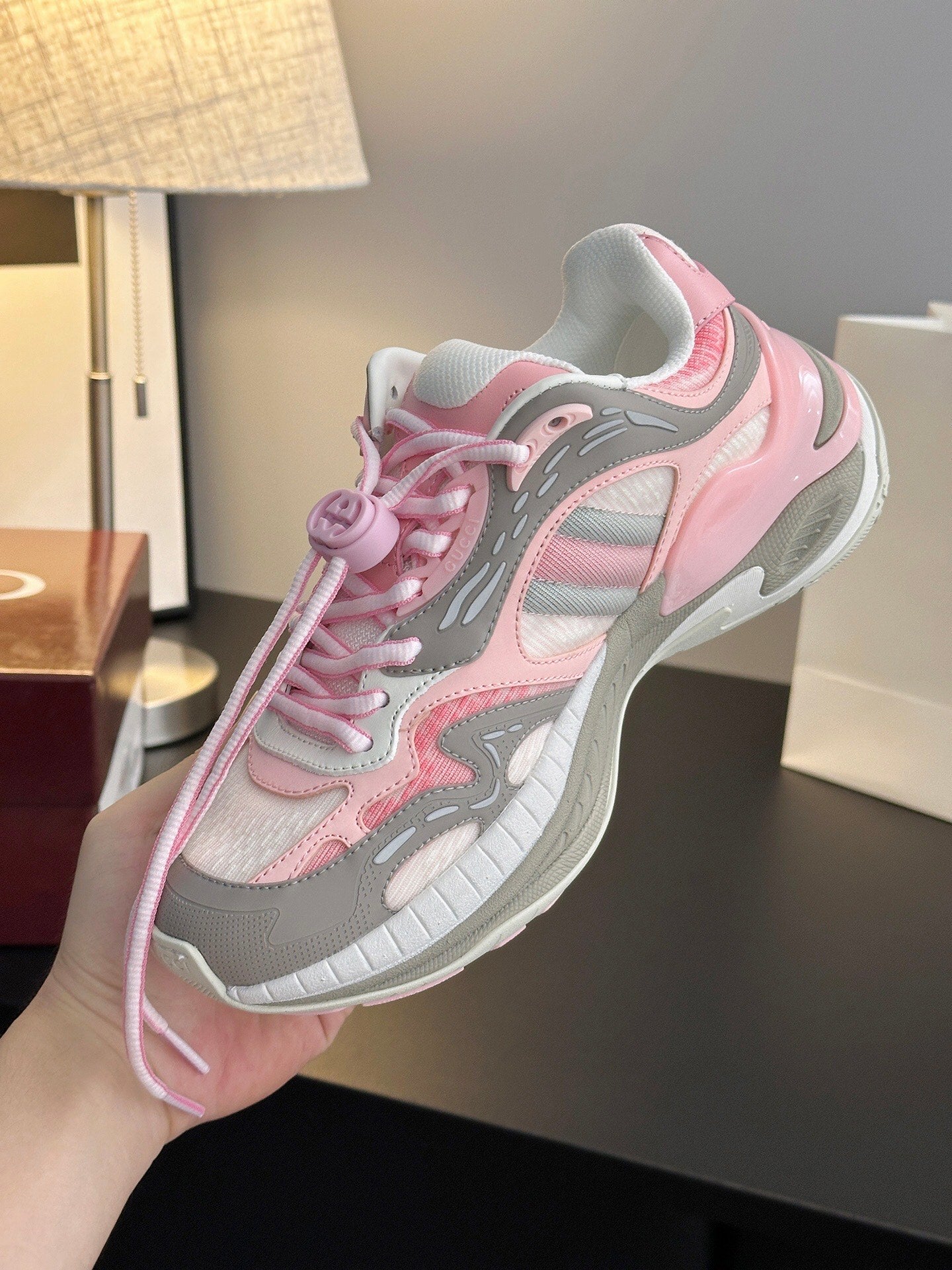 Gucci 2.0 Time-Space Blended Running Shoes