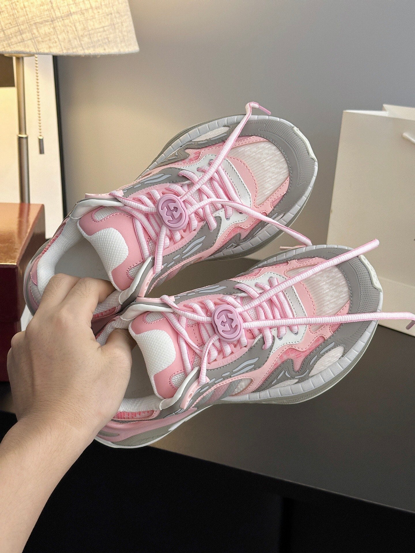 Gucci 2.0 Time-Space Blended Running Shoes
