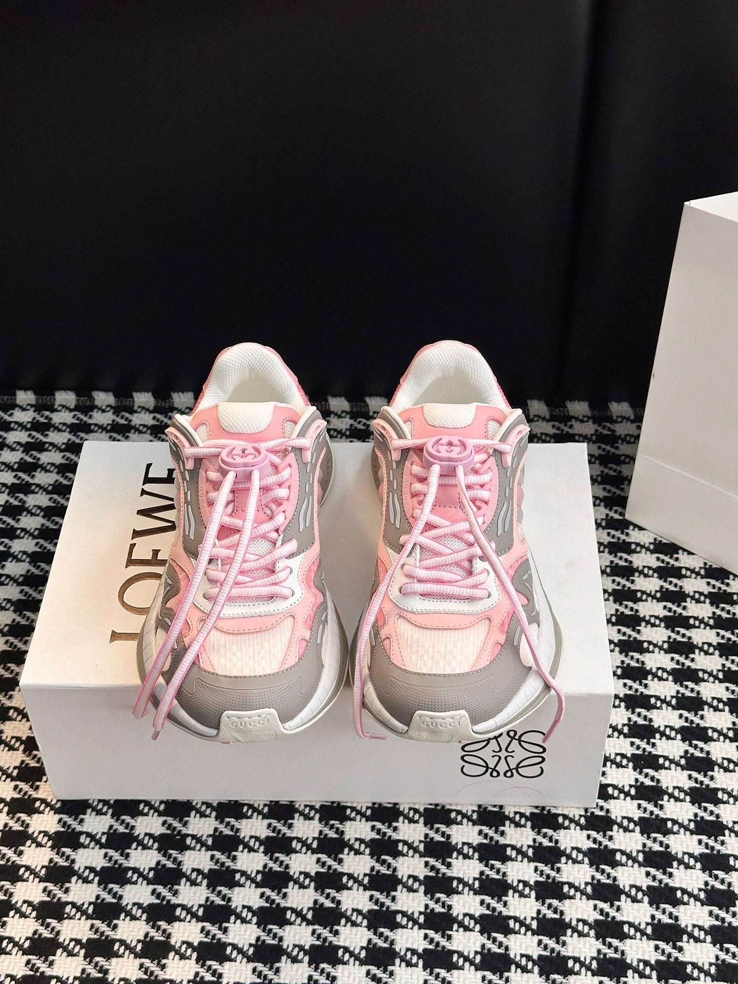 Gucci 2.0 Time-Space Blended Running Shoes
