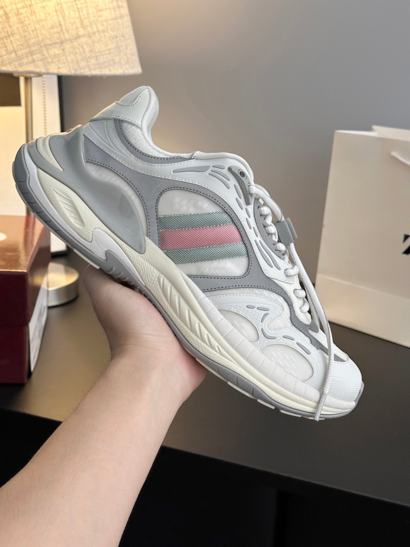 Gucci 2.0 Time-Space Blended Running Shoes