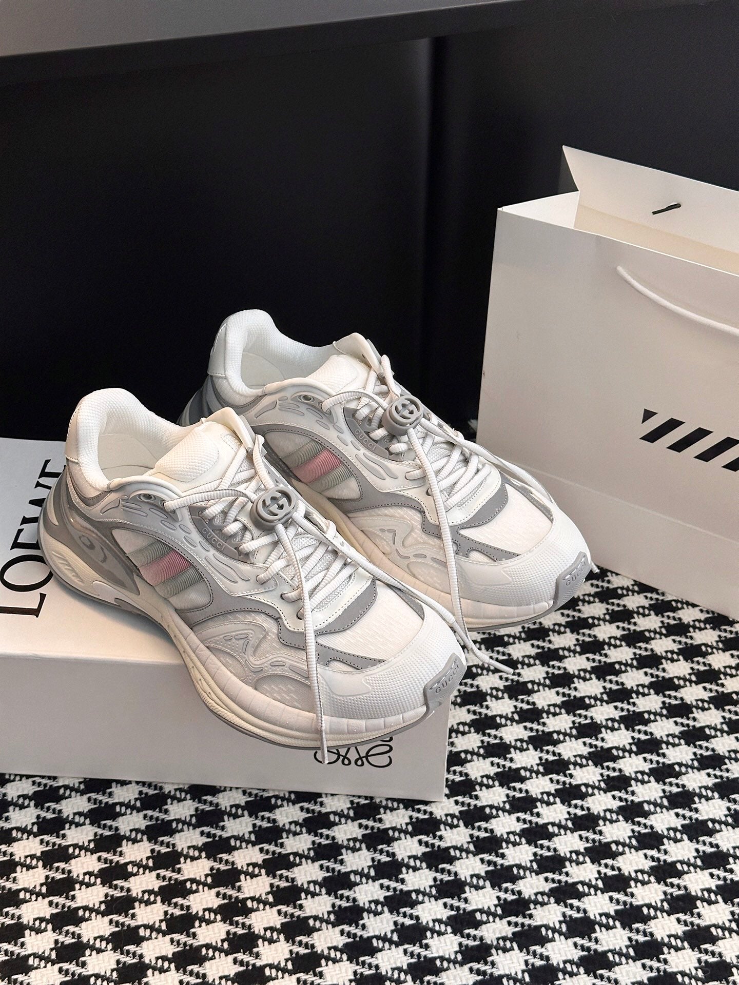 Gucci 2.0 Time-Space Blended Running Shoes