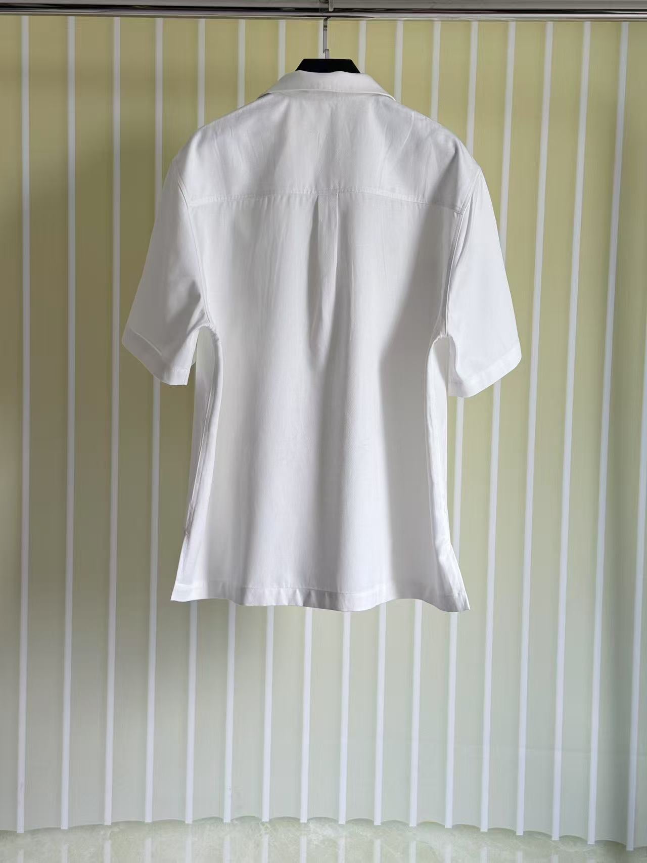 Givenchy Pocket Embroidered Logo Shirt – 25SS