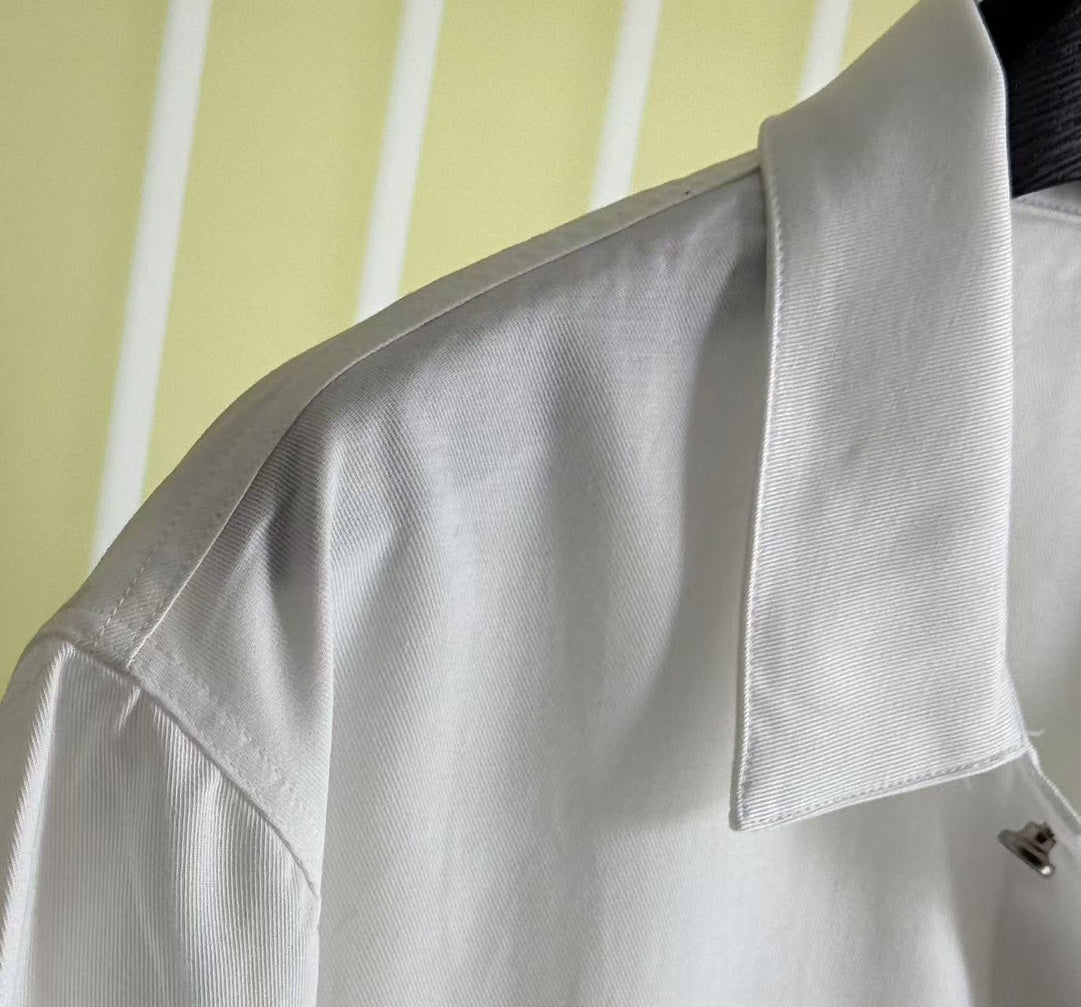 Givenchy Pocket Embroidered Logo Shirt – 25SS