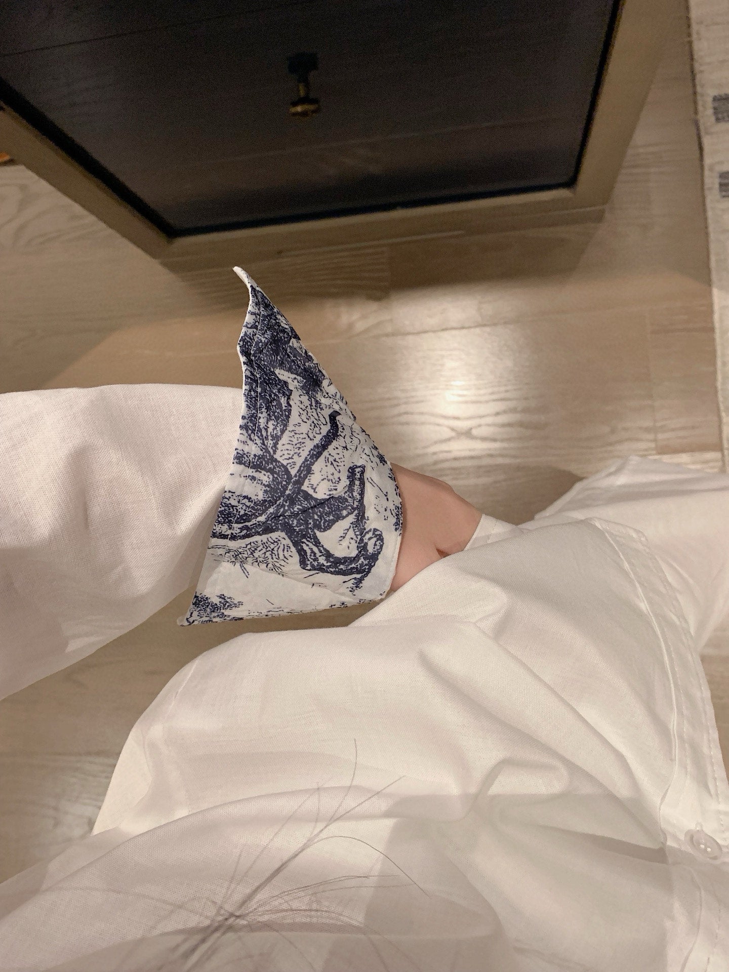 Dior Bee Embroidery Zoo Print Matching Set