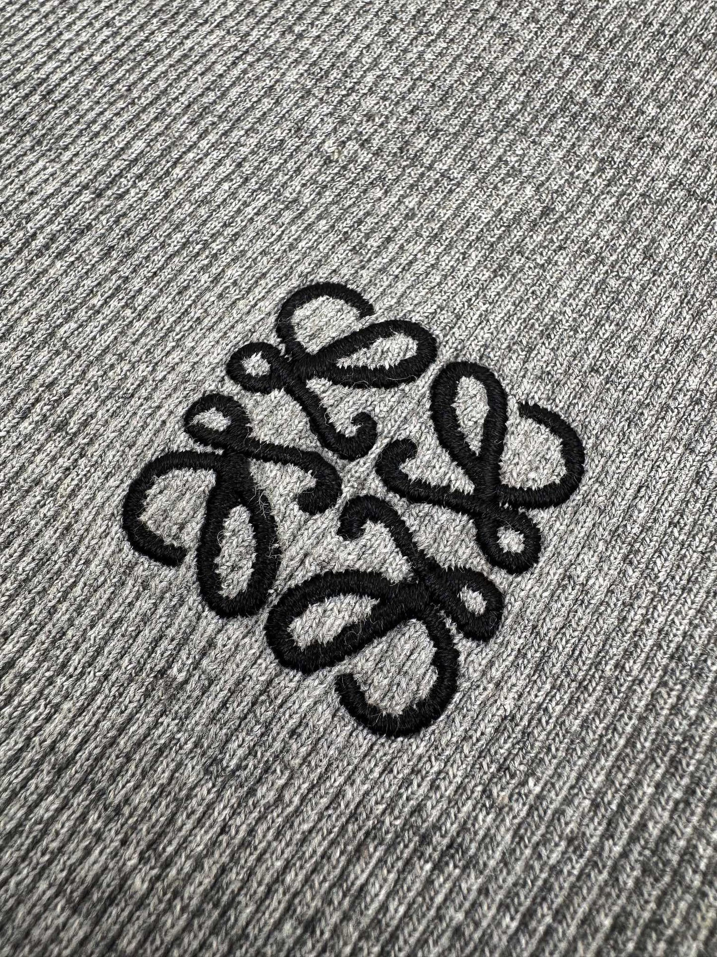 Loewe Anagram Embroidered Long Sleeve Sweatshirt
