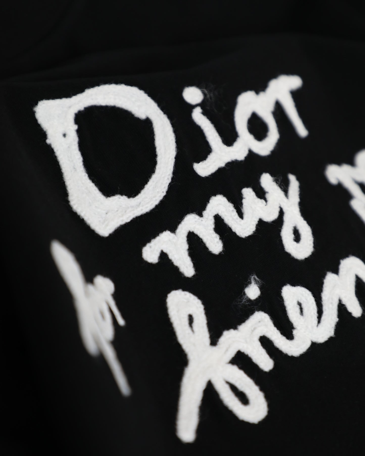 Dior Towel Embroidery T-Shirt – 2025SS Collection