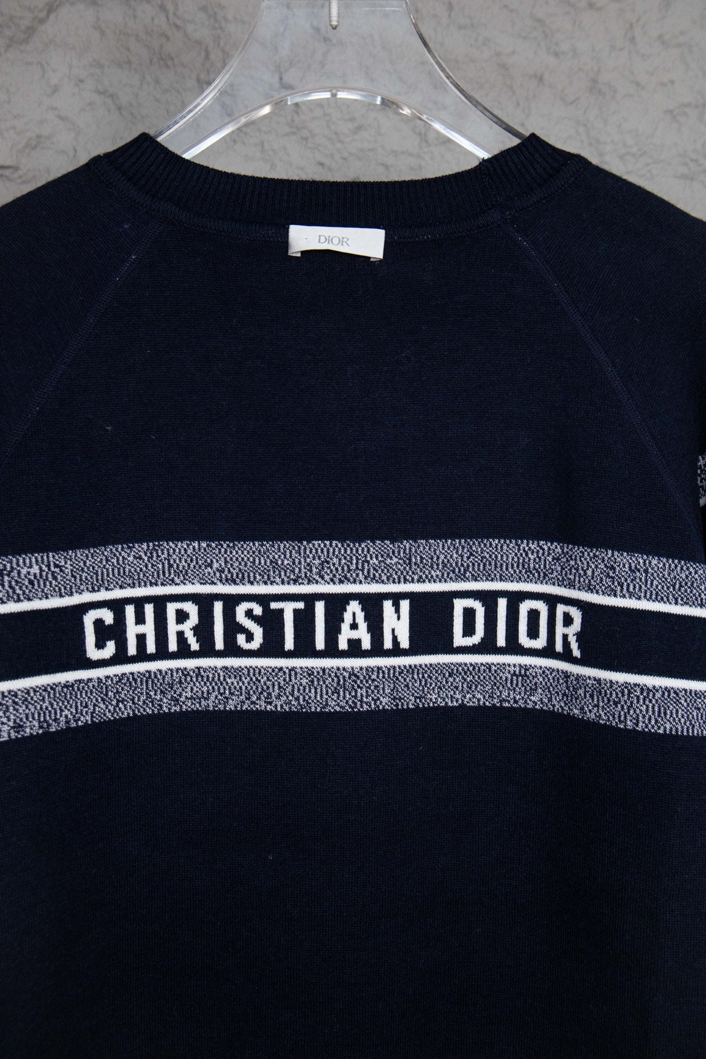 Dior Monogram Double-Sided Jacquard Crewneck Sweater – 24SS