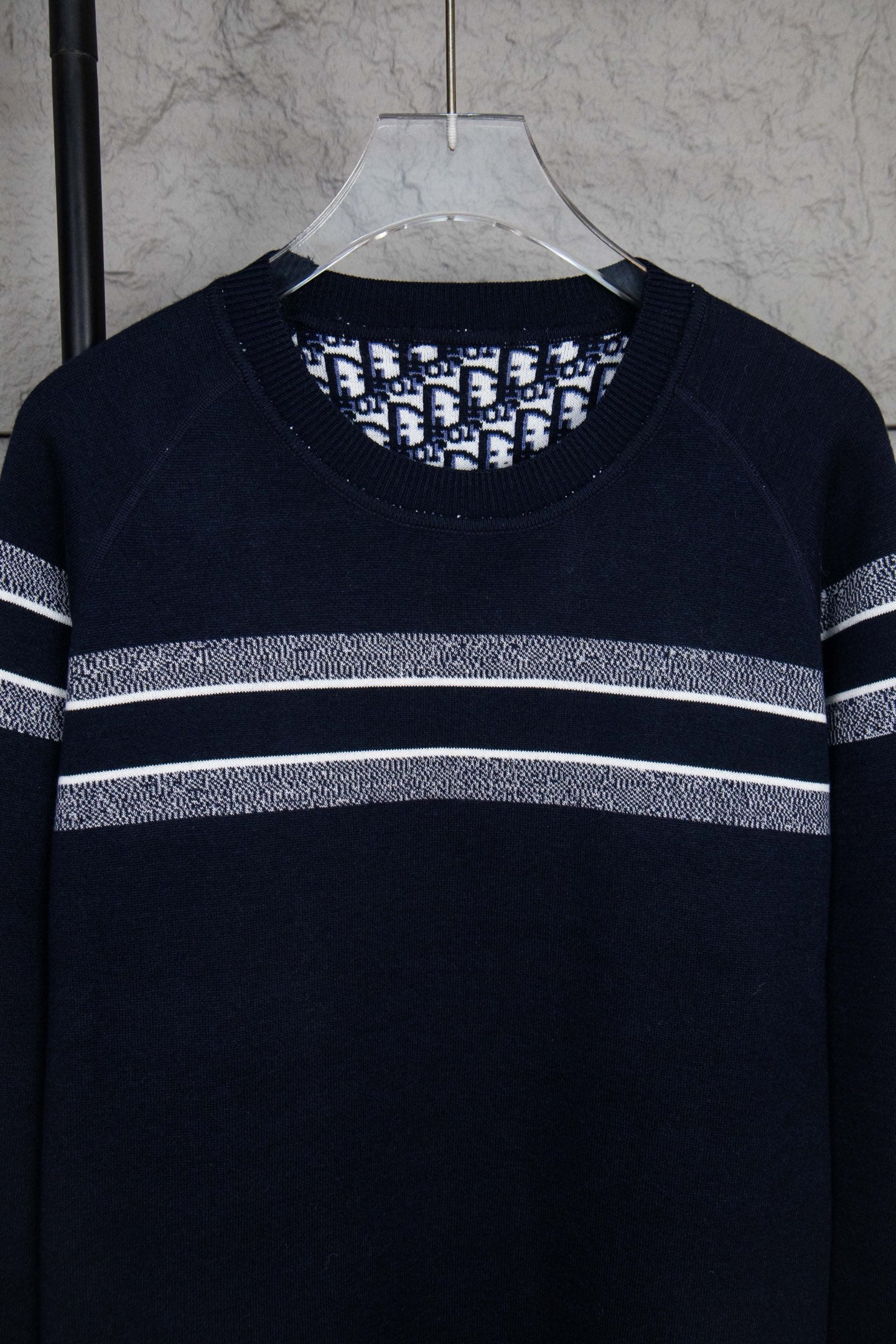 Dior Monogram Double-Sided Jacquard Crewneck Sweater – 24SS
