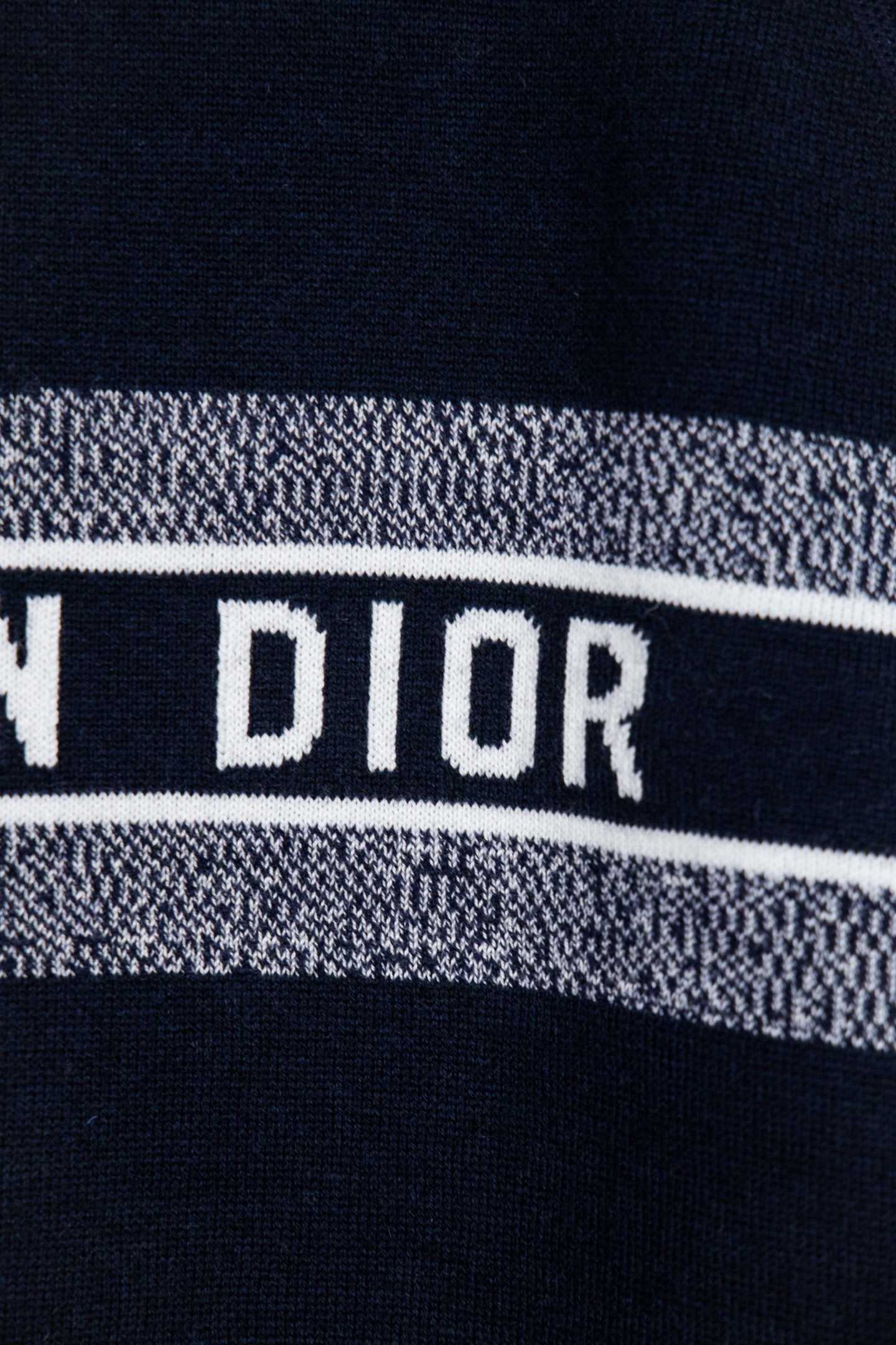 Dior Monogram Double-Sided Jacquard Crewneck Sweater – 24SS