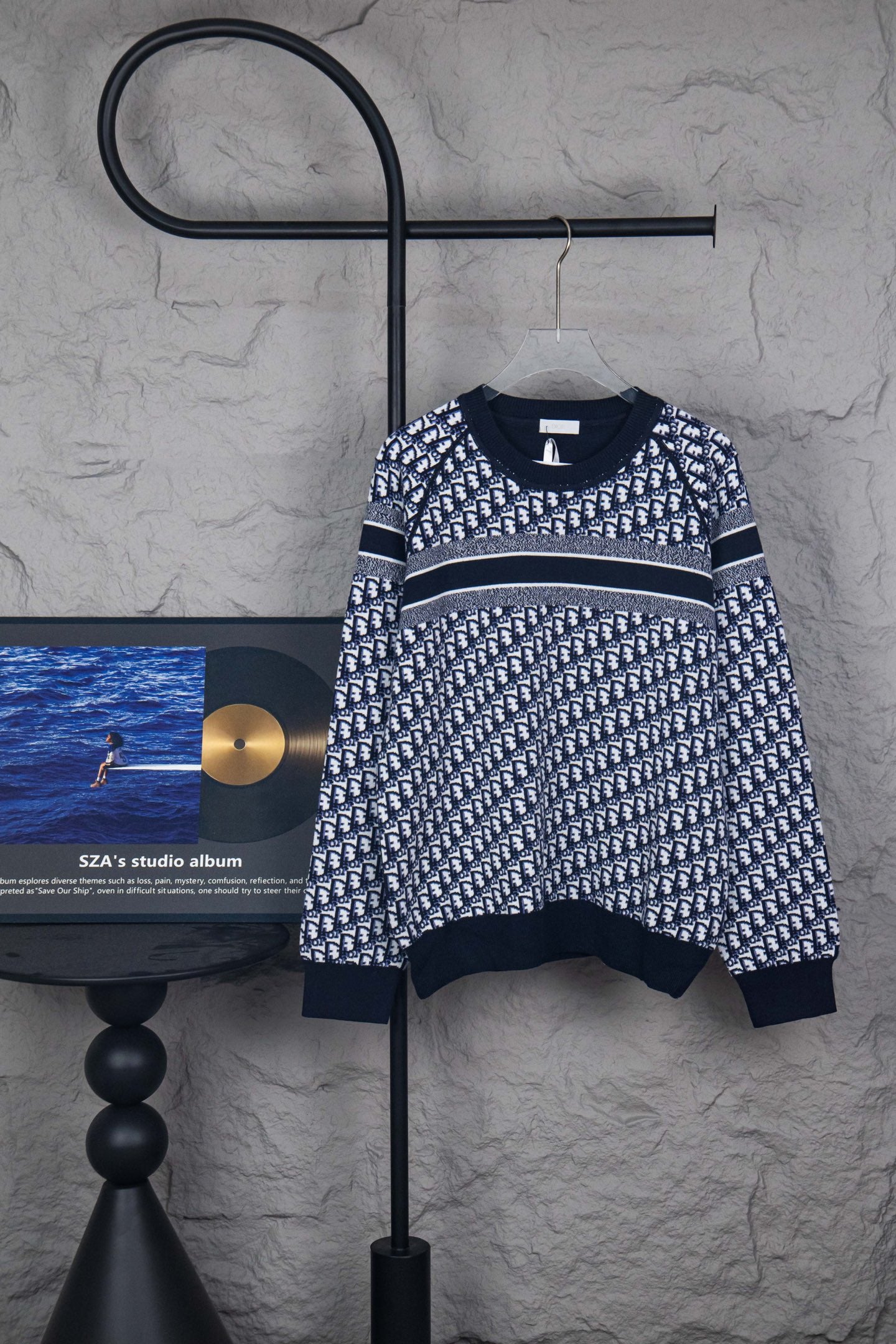 Dior Monogram Double-Sided Jacquard Crewneck Sweater – 24SS