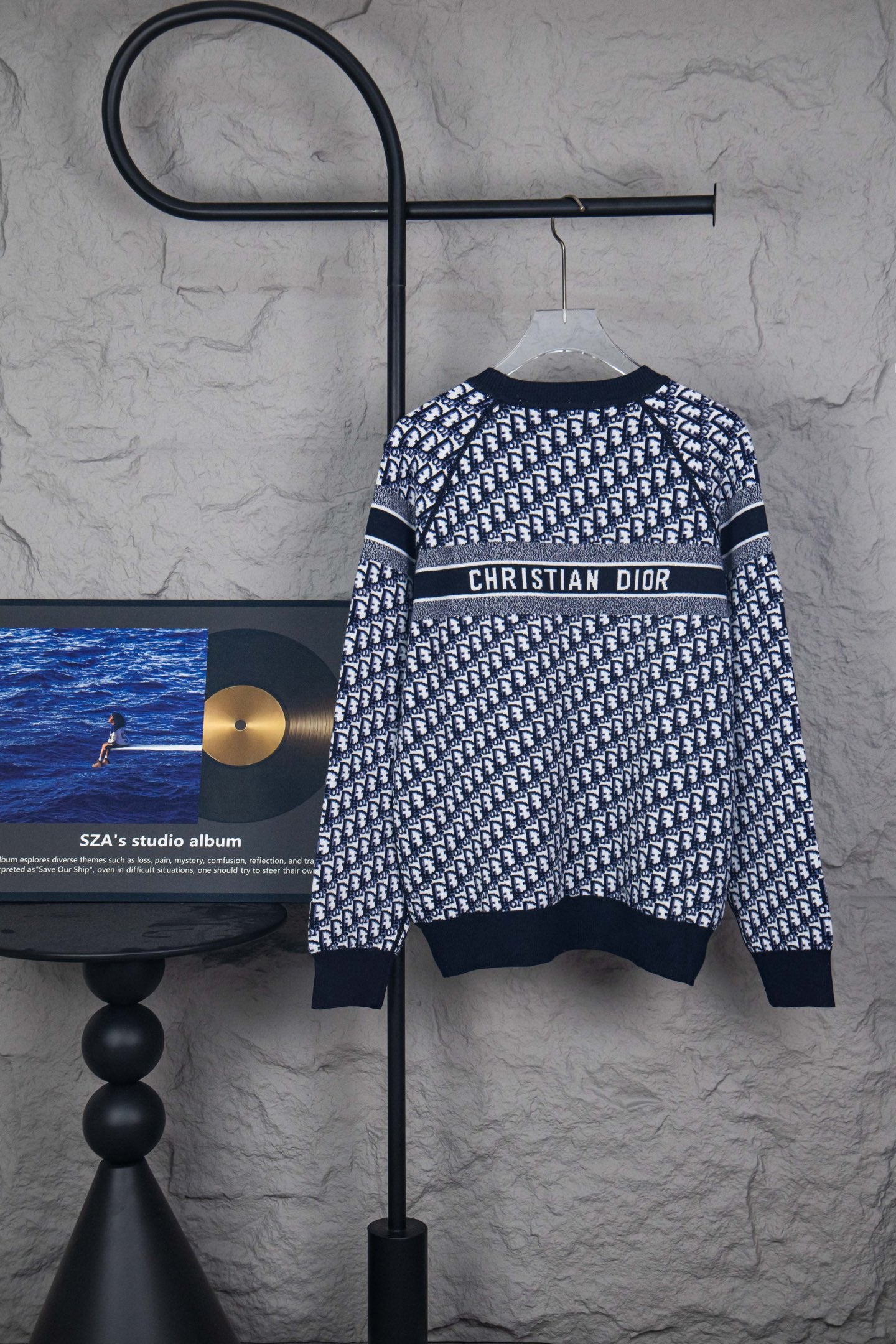 Dior Monogram Double-Sided Jacquard Crewneck Sweater – 24SS