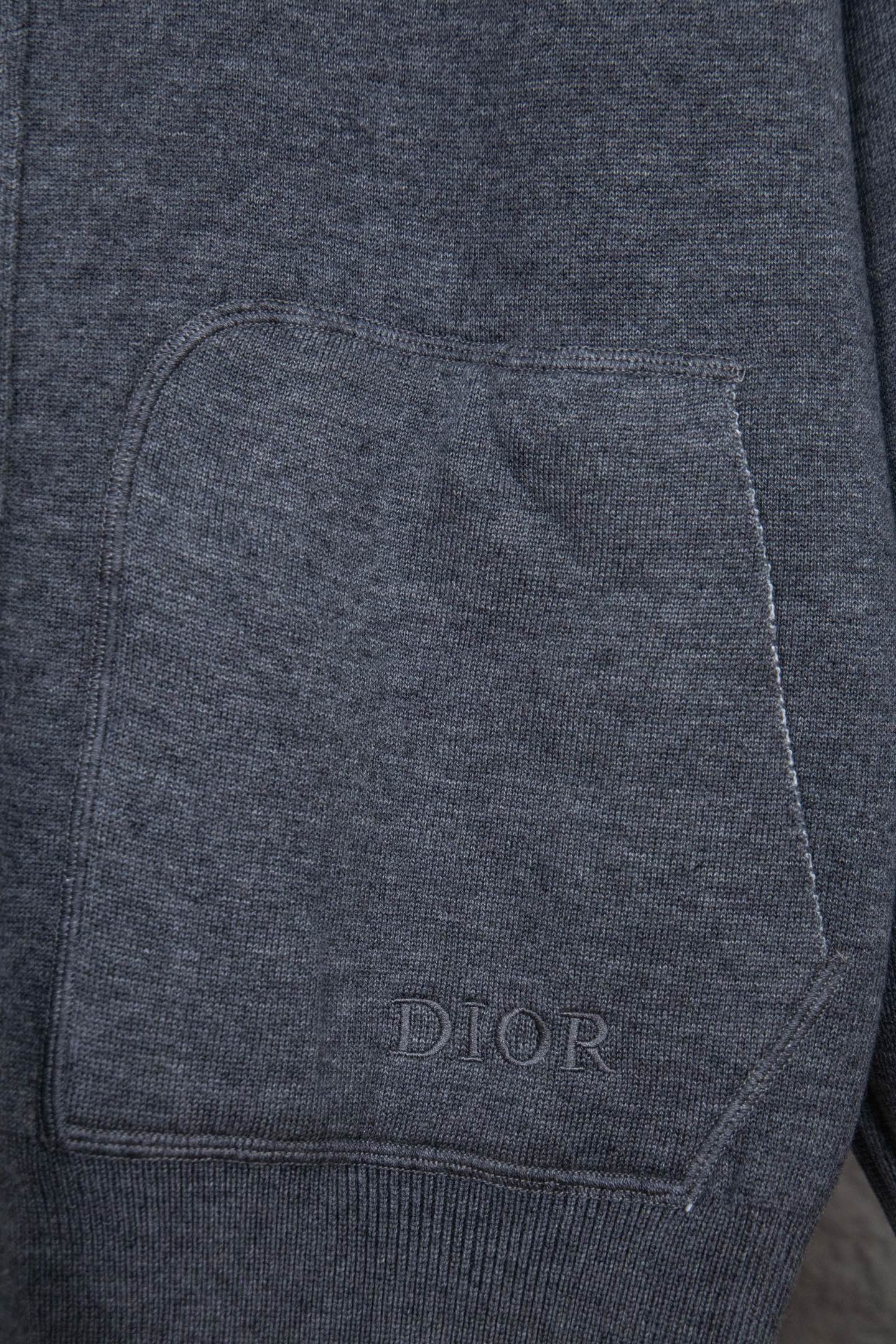 Dior CD Monogram Jacquard Cardigan – 24SS