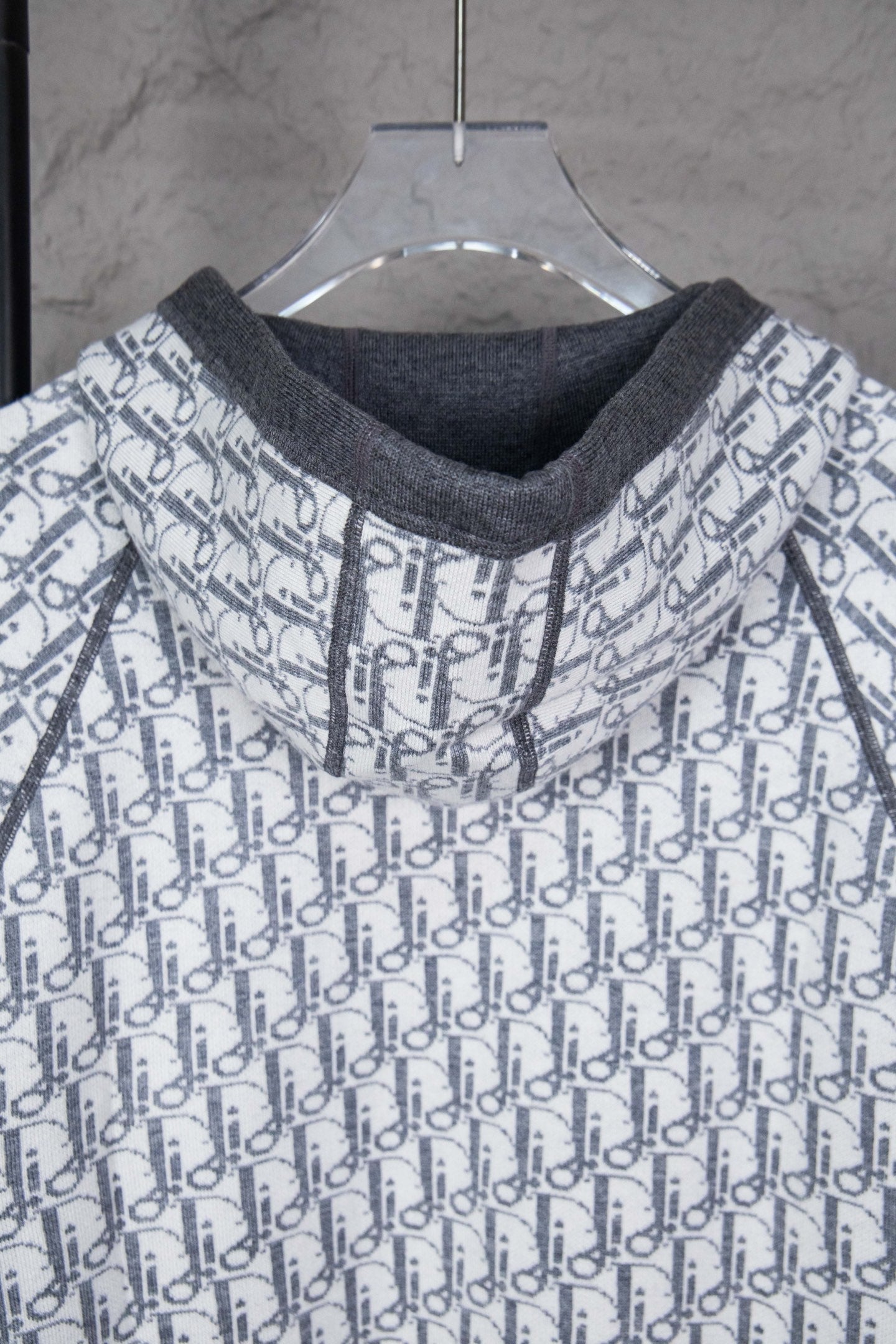 Dior CD Monogram Jacquard Cardigan – 24SS